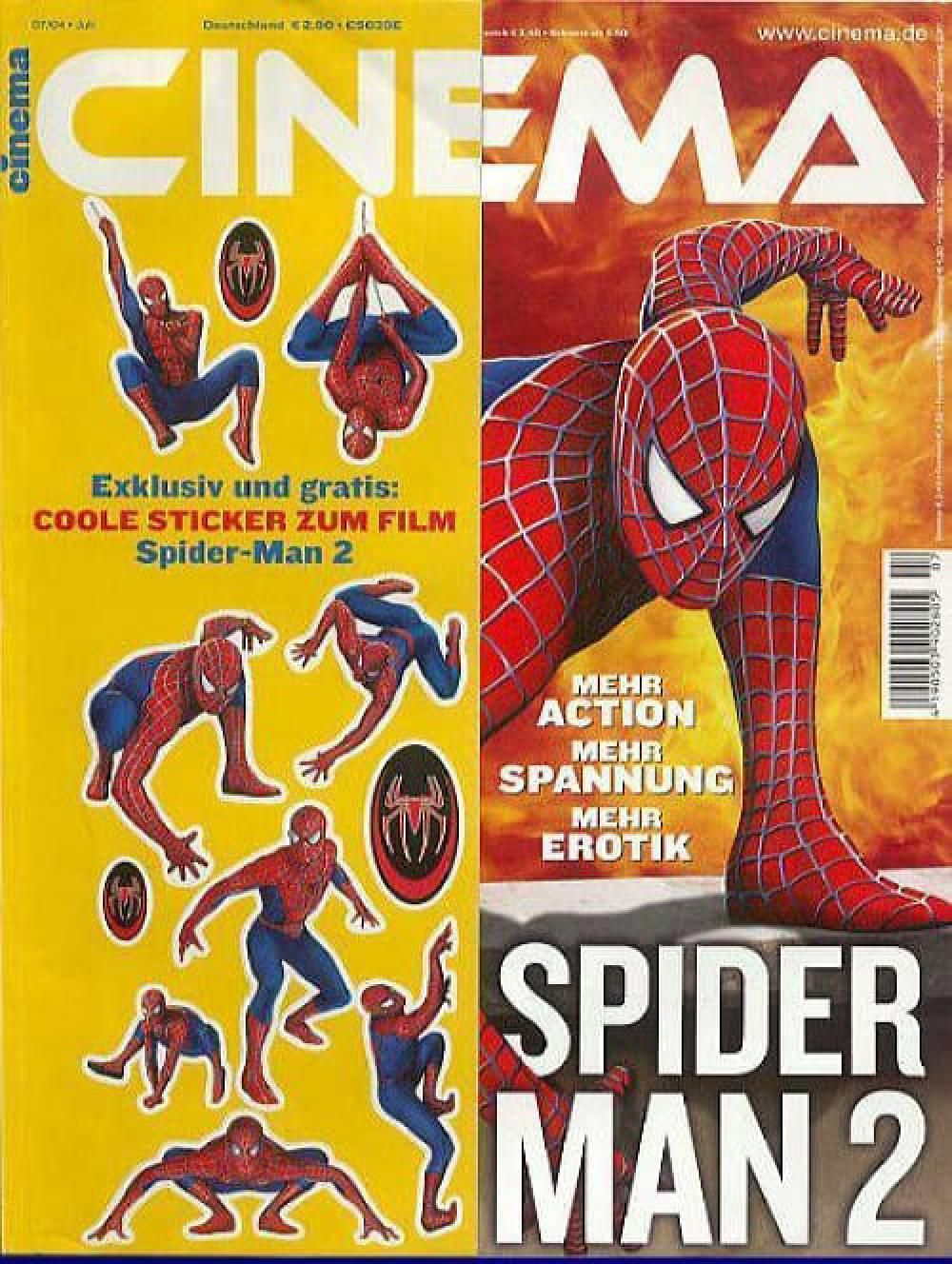 Cinema Magazin Deutschland 2004-07 Spider Man