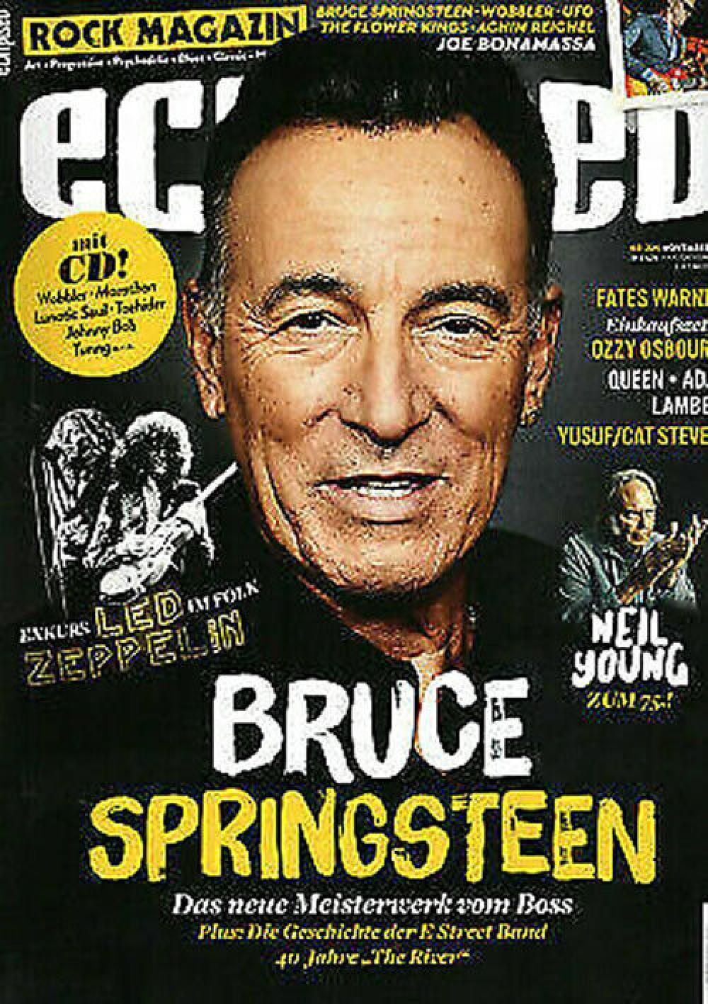 Eclipsed Magazin Deutschland 2020-11 Bruce Springsteen Queen Adam Lambert Fates Warning