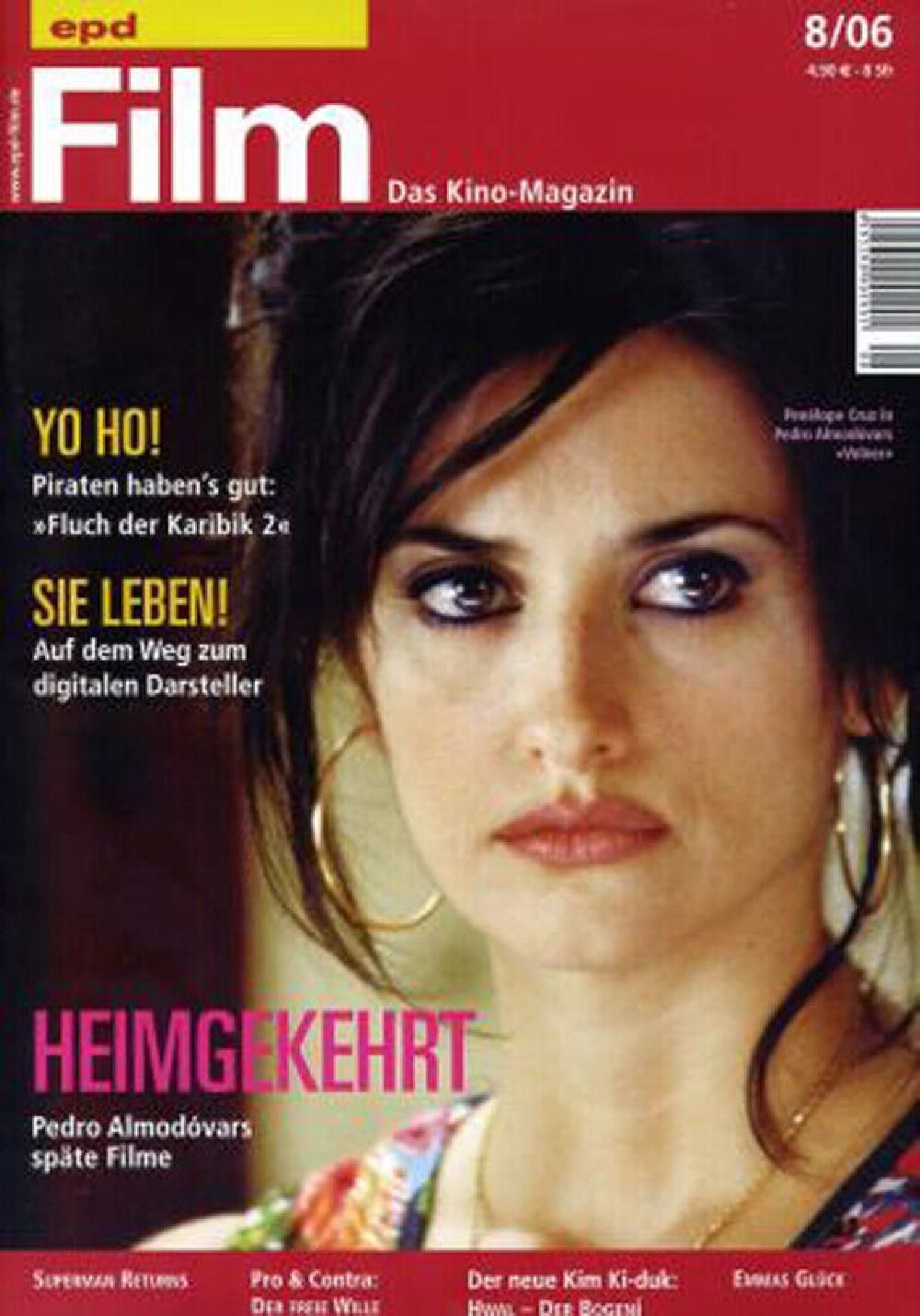 EPD Film Magazin Deutschland 2006-08 Penelope Cruz