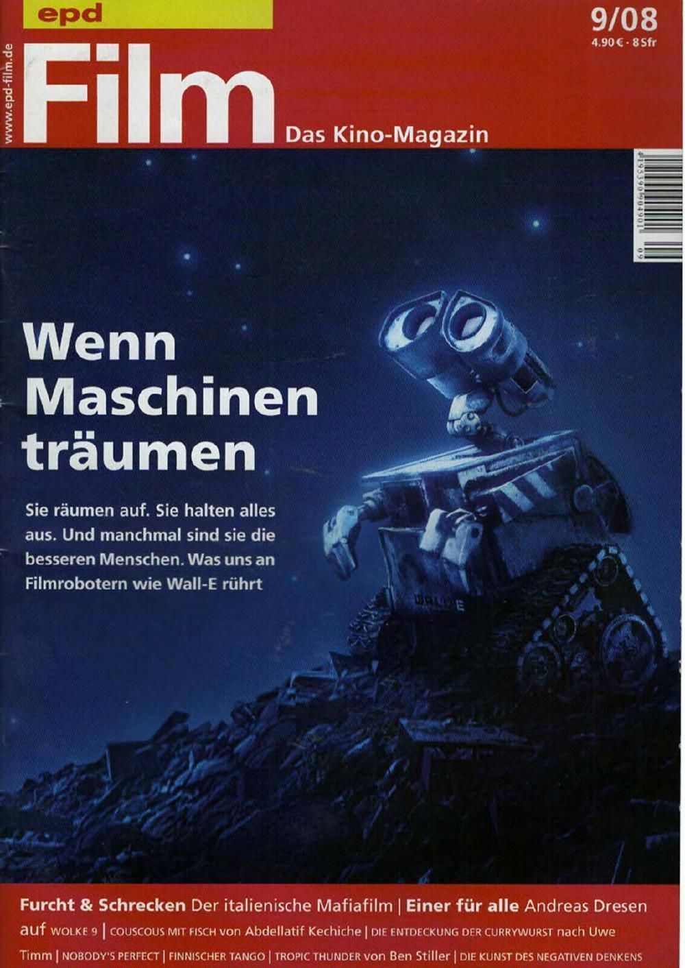 EPD Film Magazin Deutschland 2008-09 Wall-E