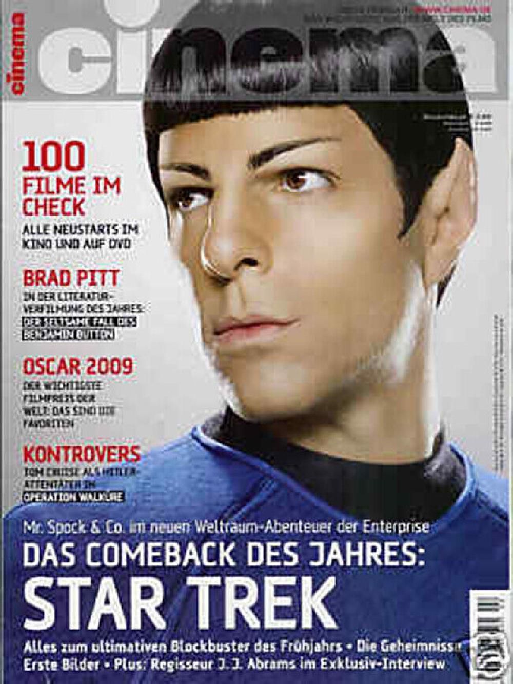 Cinema Magazin Deutschland 2009-02 Zachary Quinto