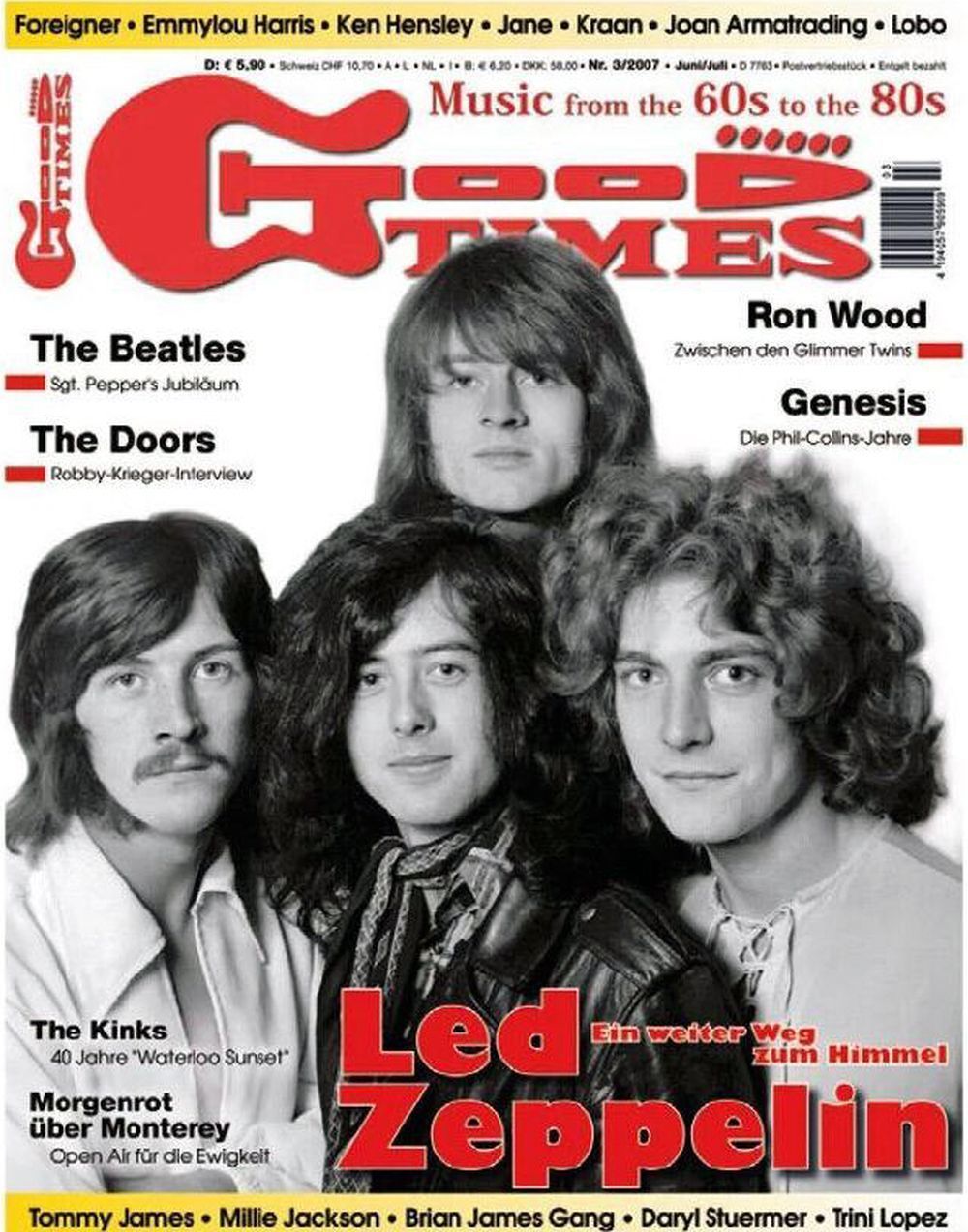 Good Times Magazin Deutschland 2007-03 Led Zeppelin