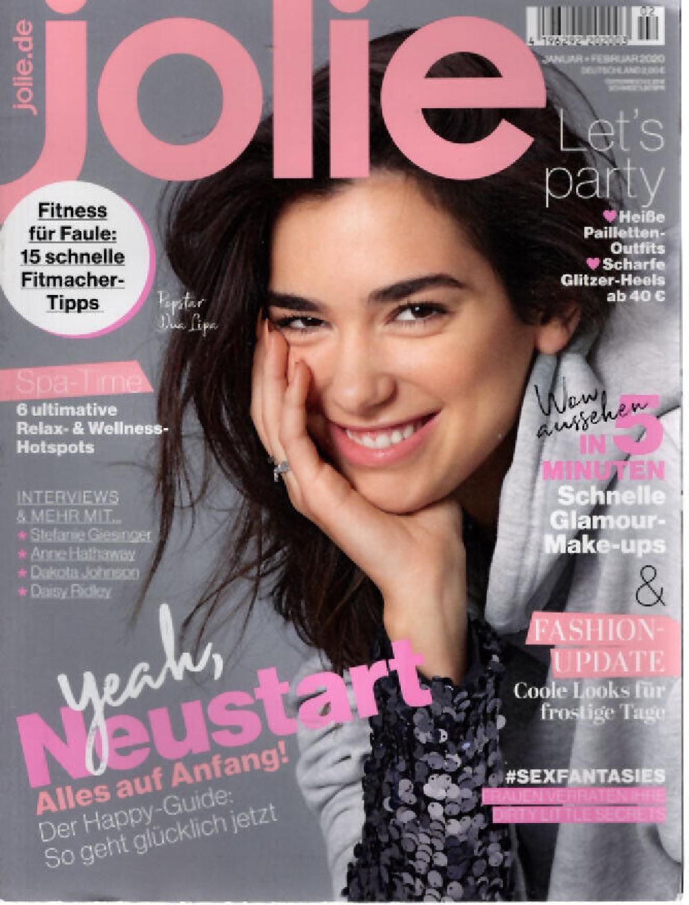 Jolie Magazin Deutschland 2020-01+02 Dua Lipa
