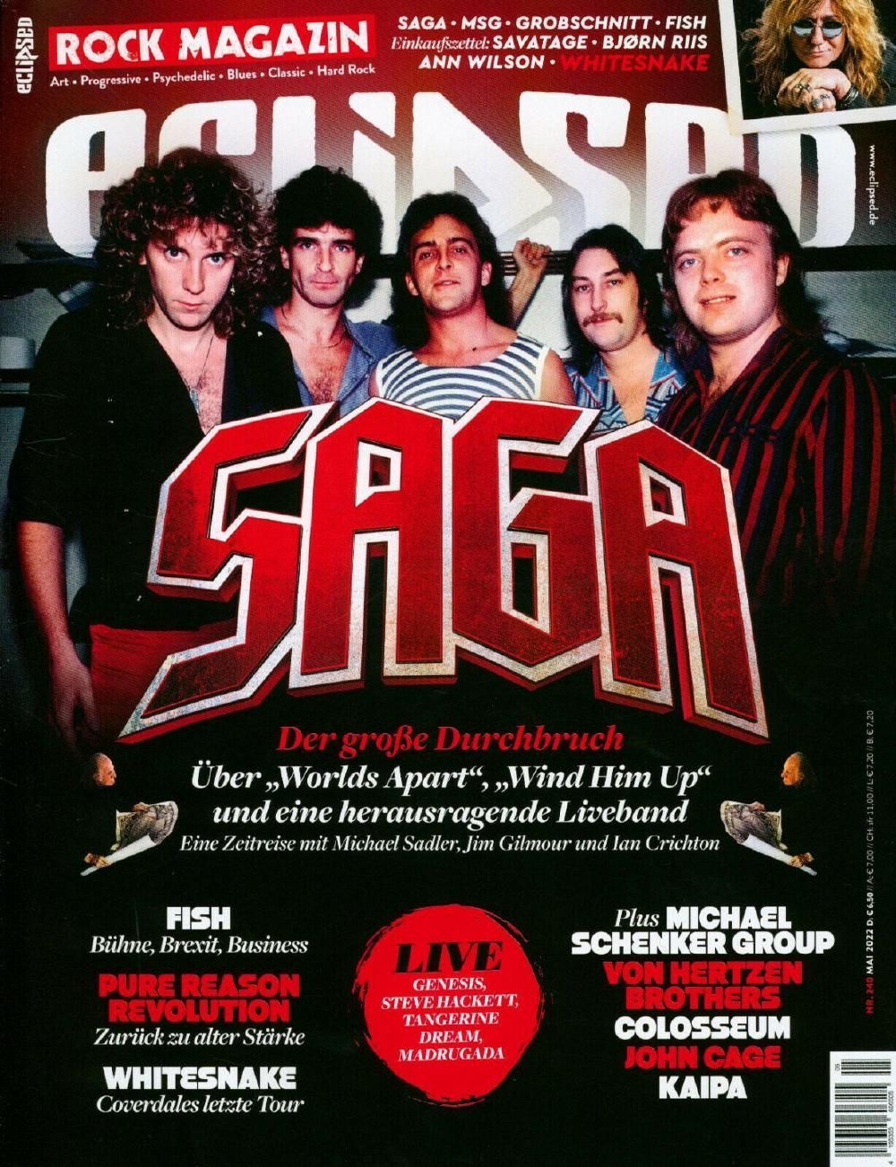 Eclipsed Magazin Deutschland 2022 #240 Manfred Schenker