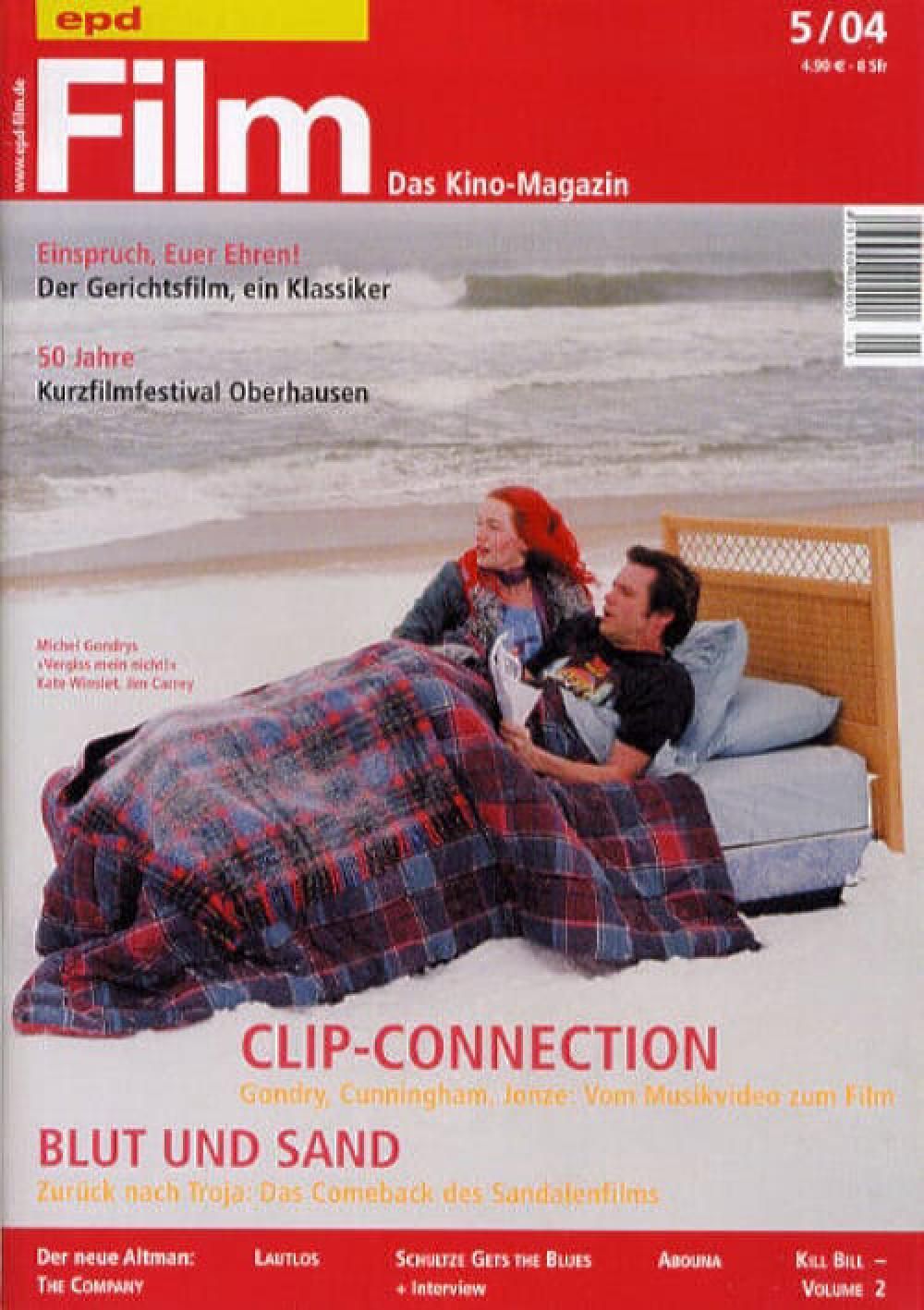 EPD Film Magazin Deutschland 2004-05 Kate Winslet Jim Carrey