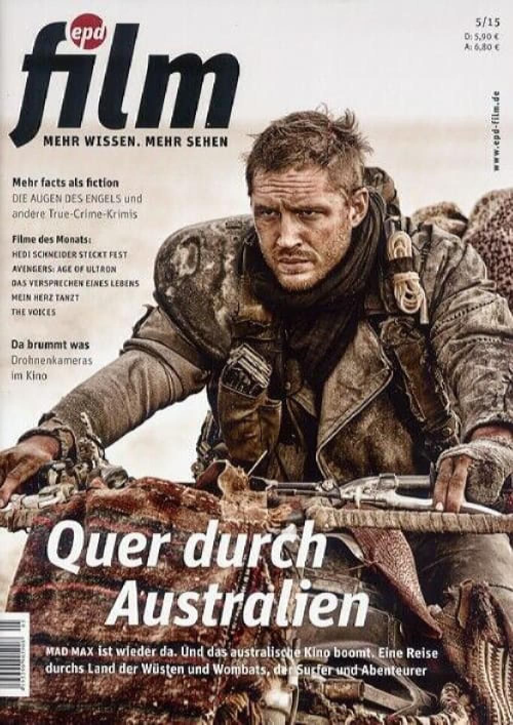 EPD Film Magazin Deutschland 2015-05 Tom Hardy