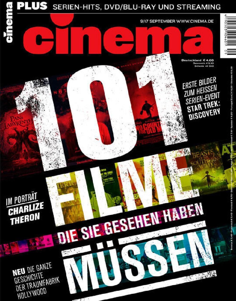 Cinema Magazin Deutschland 2017-09 Charlize Theron