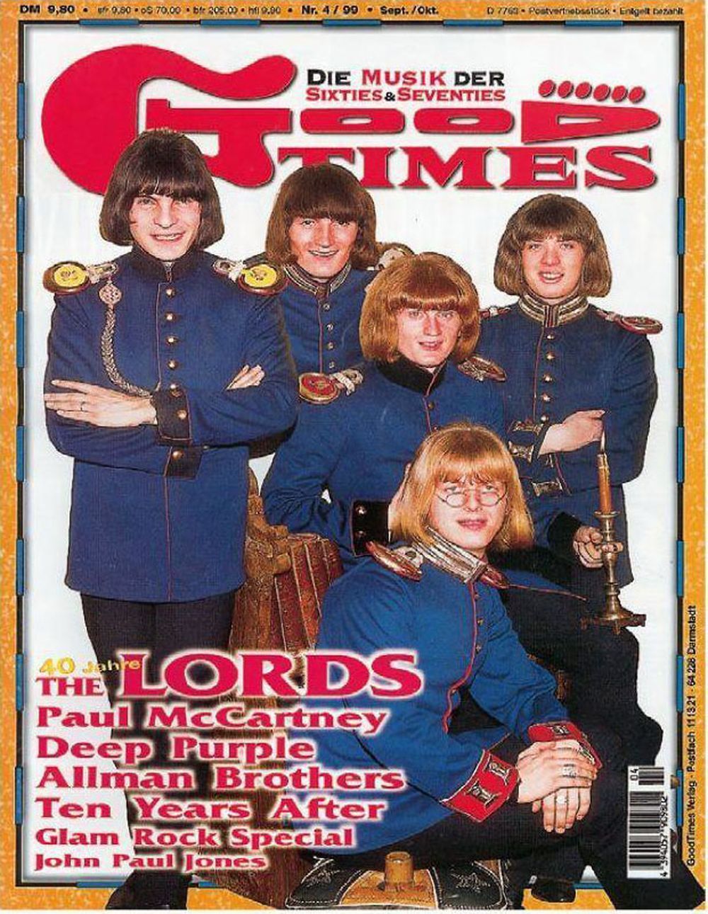 Good Times Magazin Deutschland 1999-04 The Lords