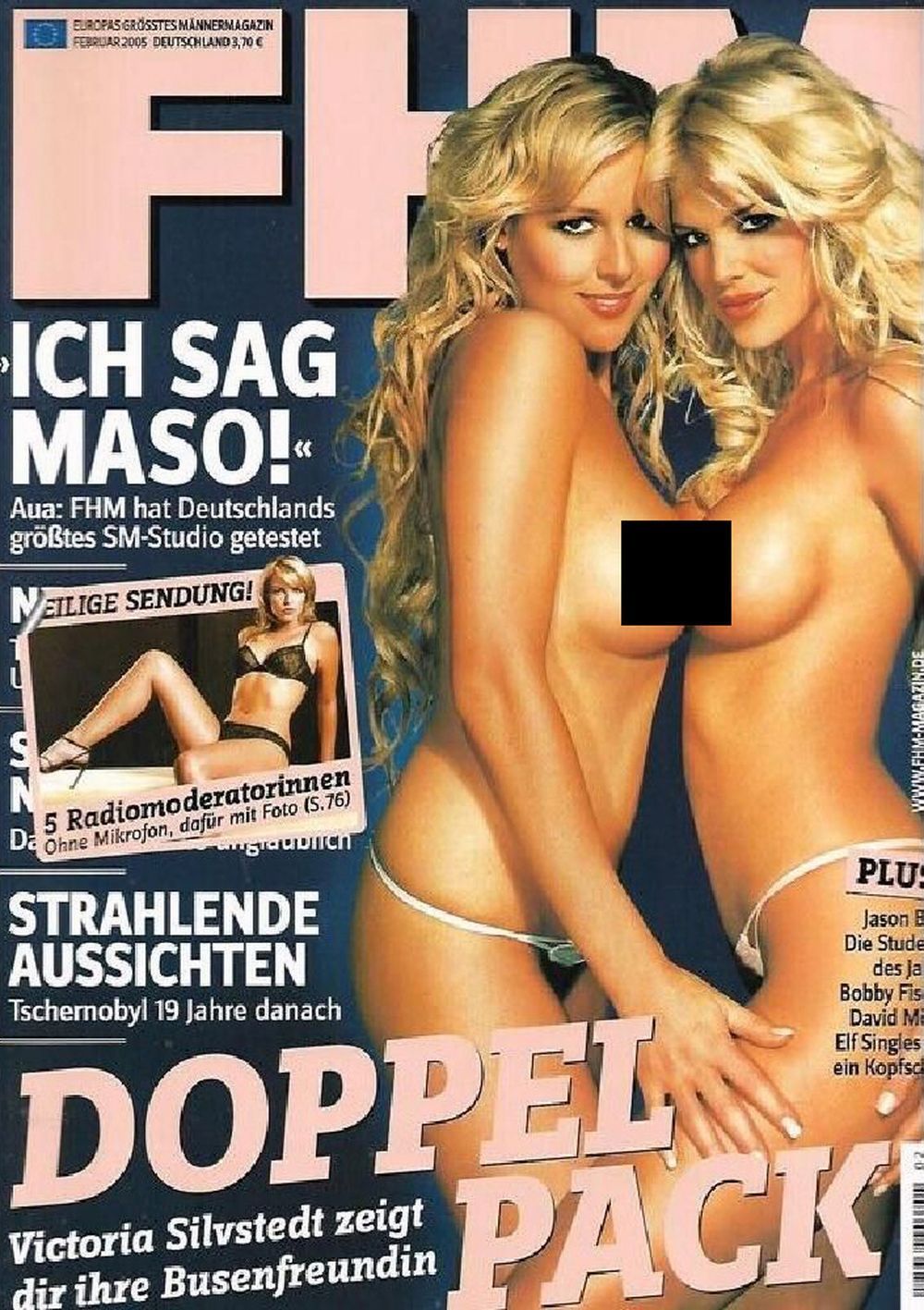 FHM Magazin Deutschland 2005-02 Victoria Silvstedt