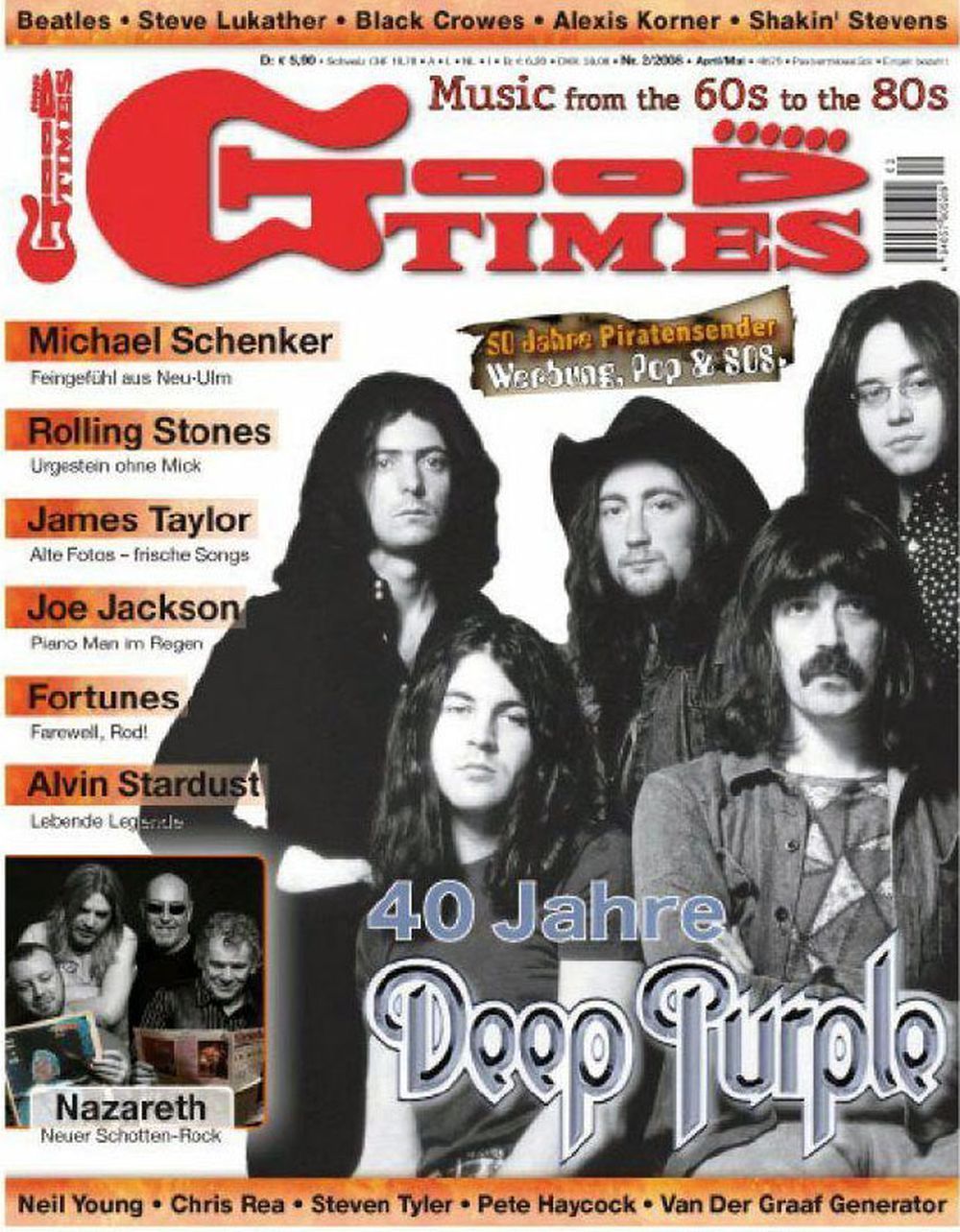 Good Times Magazin Deutschland 2008-02 Deep Purple