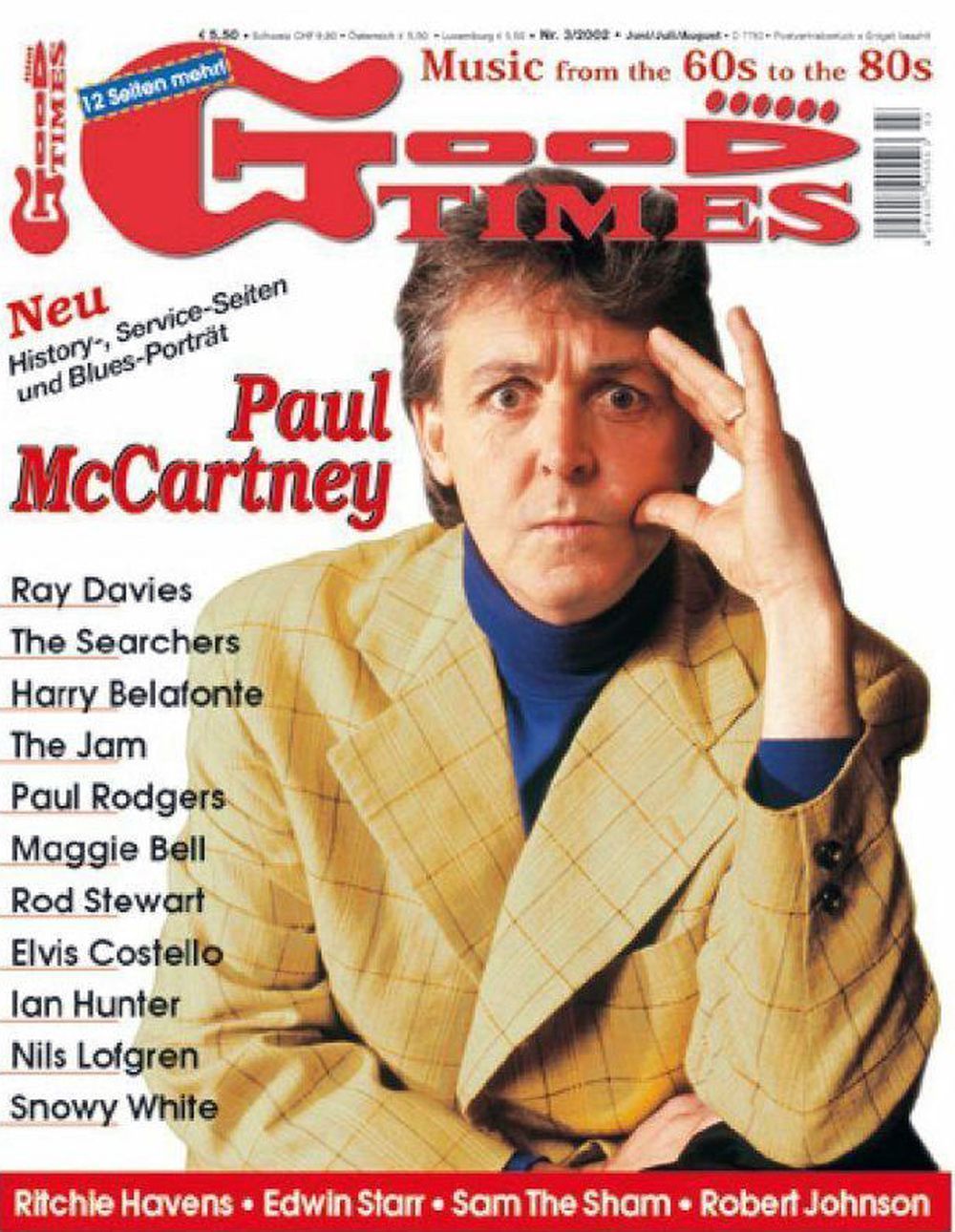 Good Times Magazin Deutschland 2002-03 Paul McCartney