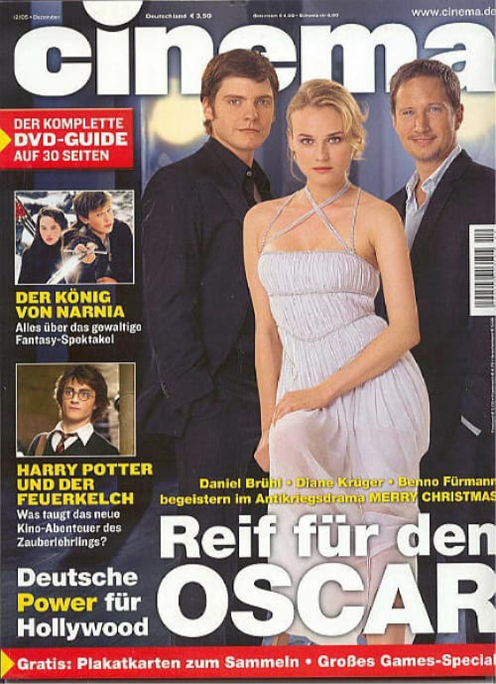 Cinema Magazin Deutschland 2005-12 Diane Kruger Daniel Brühl Harry Potter
