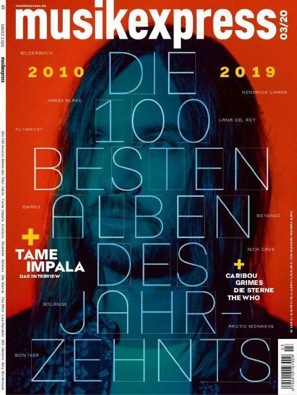 Musikexpress Magazin Deutschland 2020-03 Tame Impala