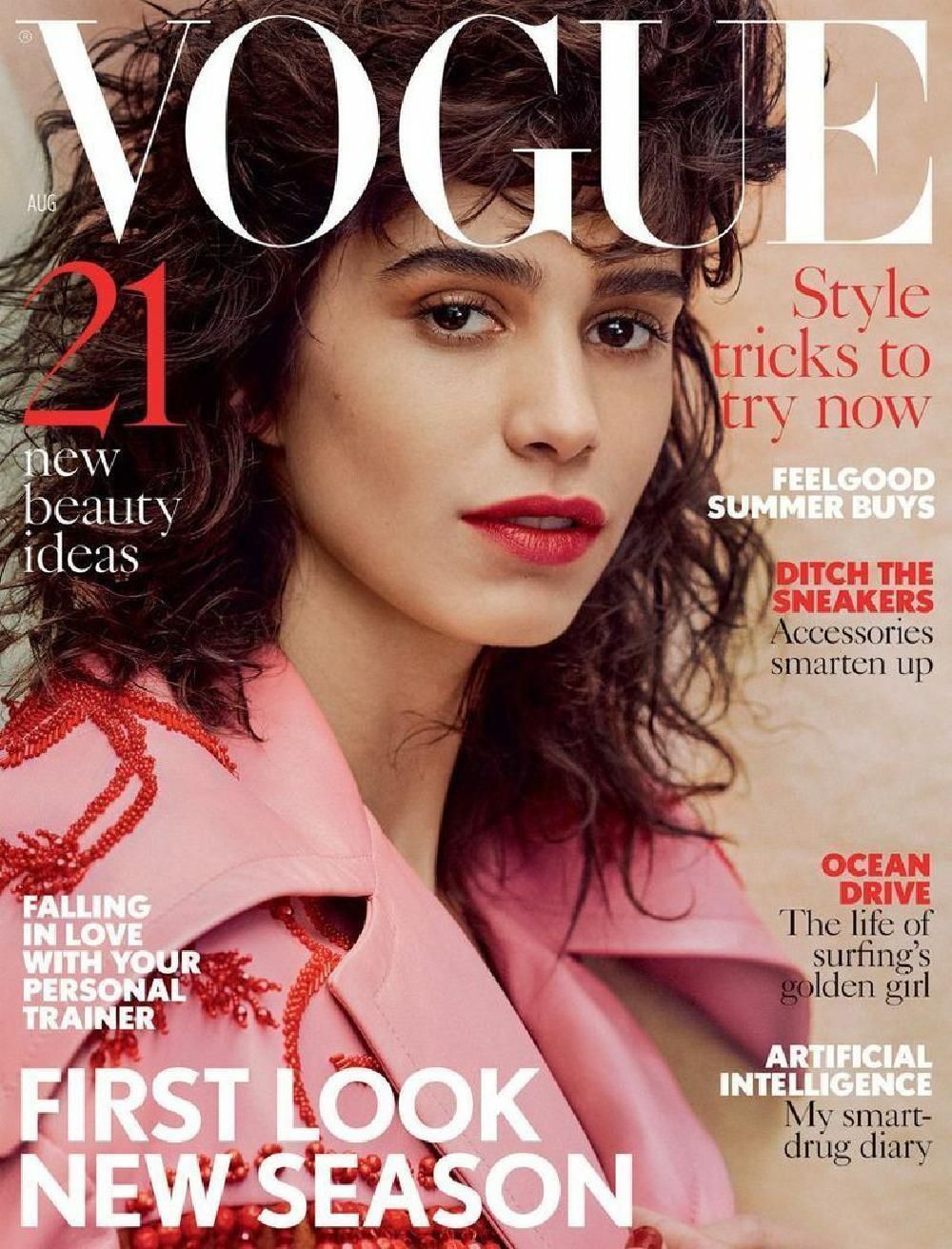 Vogue Magazin UK 2017-08 Mica Arganaraz