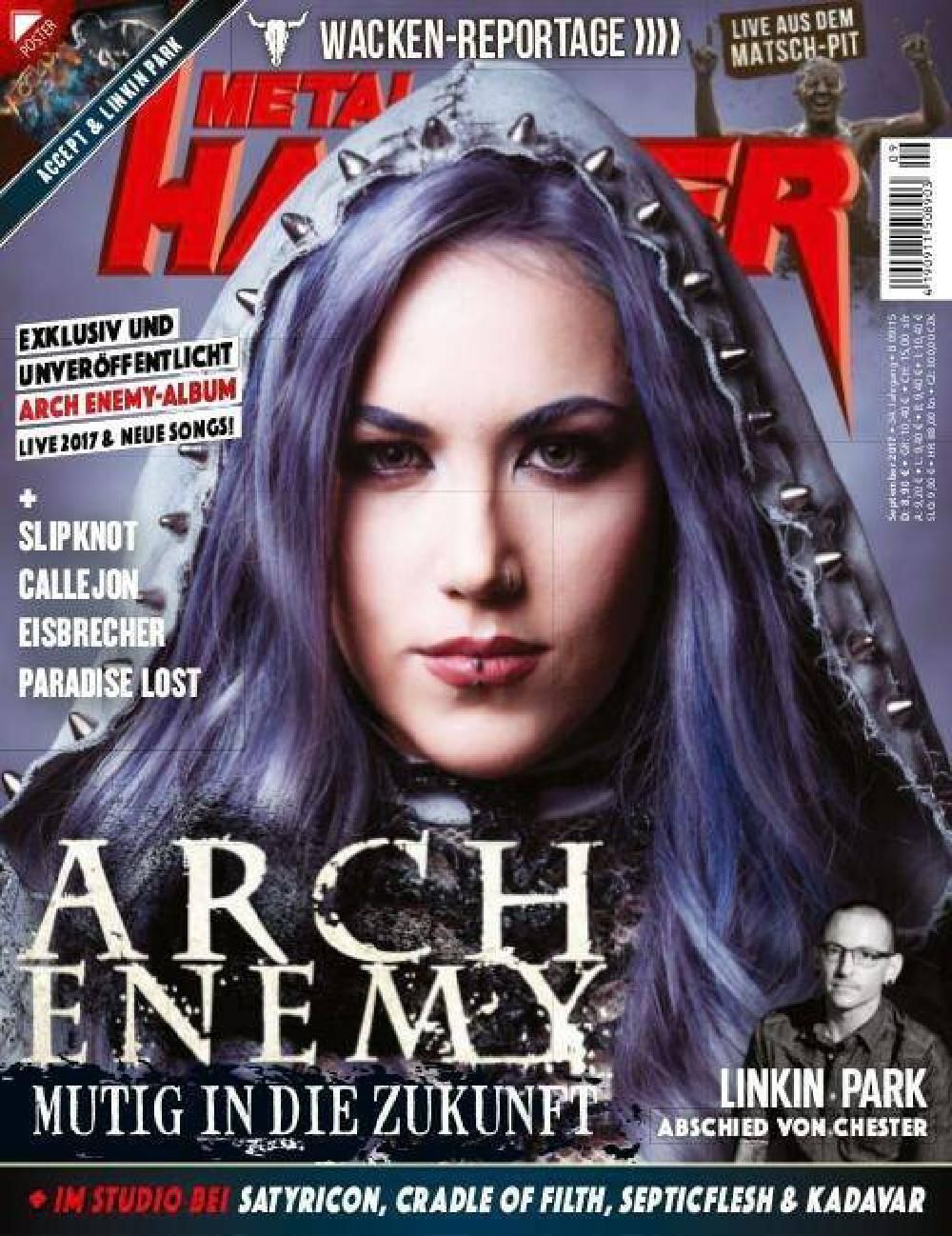 Metal Hammer Magazin Deutschland 2017-09 Arch Enemy