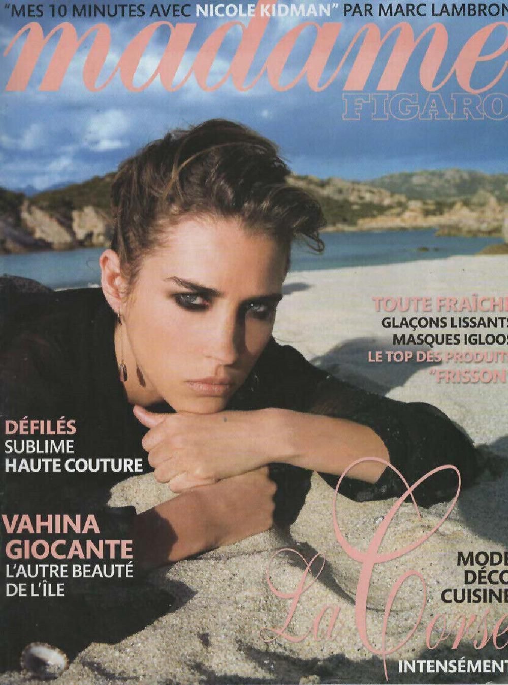 Madame Figaro Magazin Frankreich 2006 #1143 Vahina Giocante