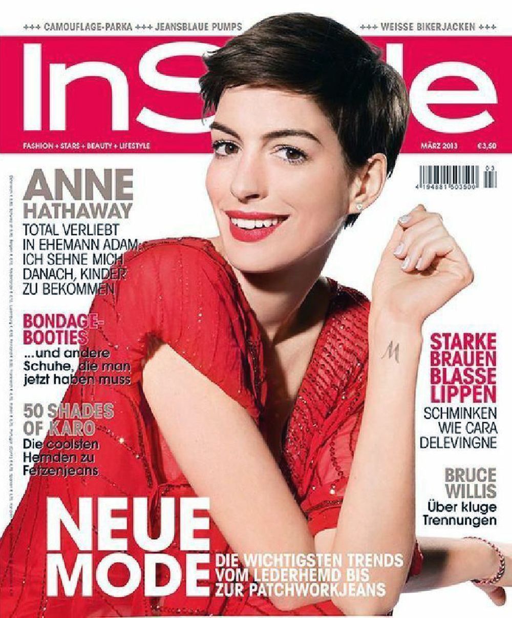 InStyle Magazin Deutschland 2013-03 Anna Hathaway