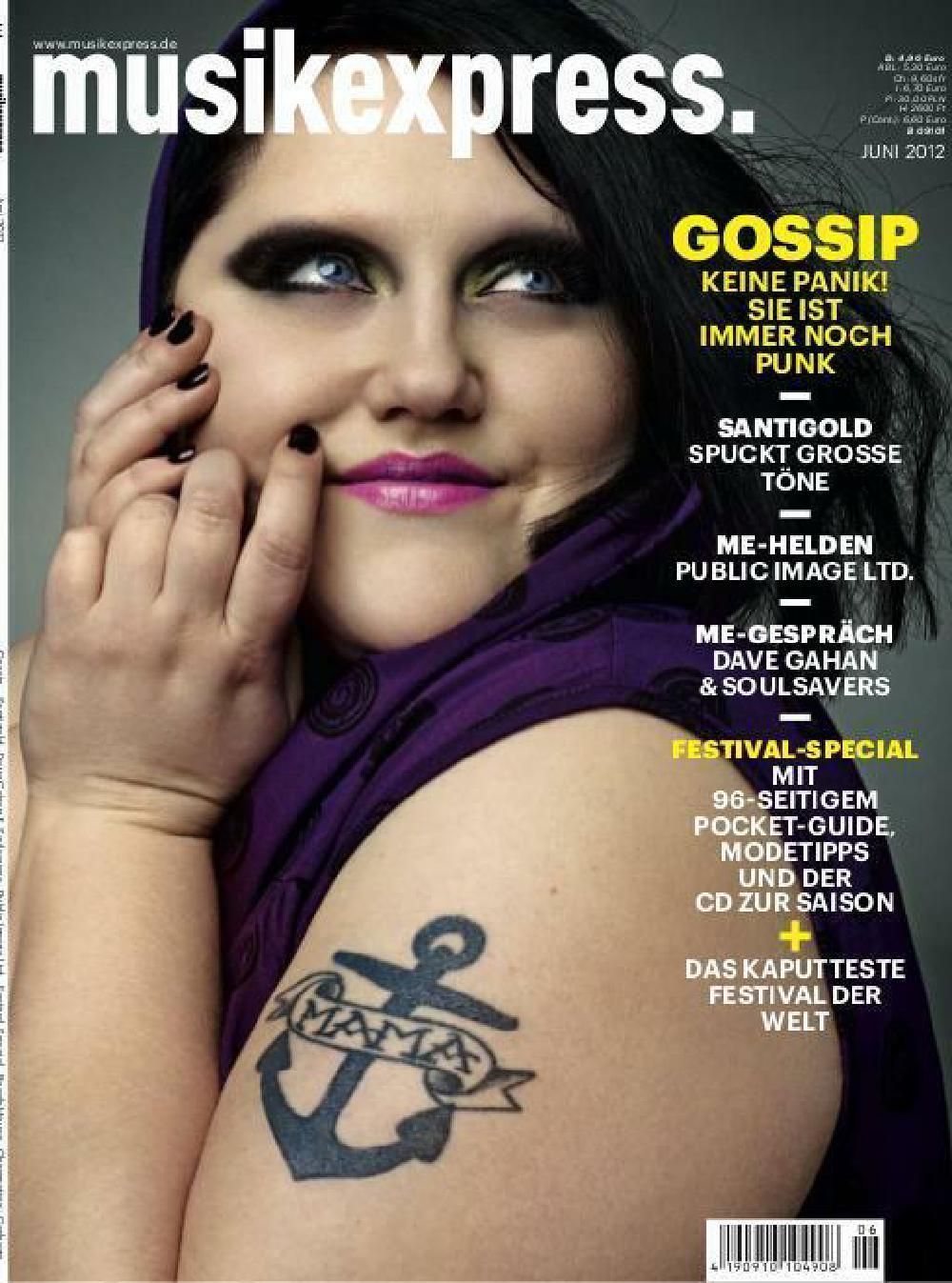 Musikexpress Magazin Deutschland 2012-06 Dave Gahan Soulsavers Santigold