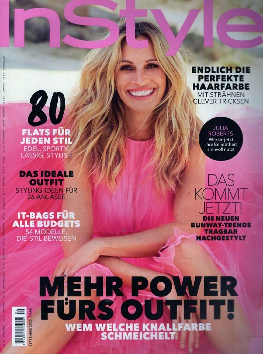 InStyle Magazin Deutschland 2020-09 Julia Roberts
