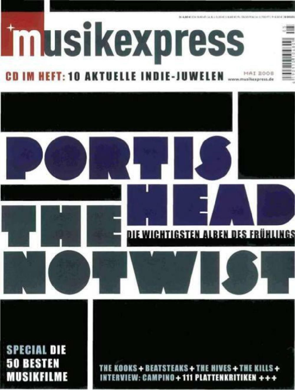 Musikexpress Magazin Deutschland 2008-05 Portishead The Notwist
