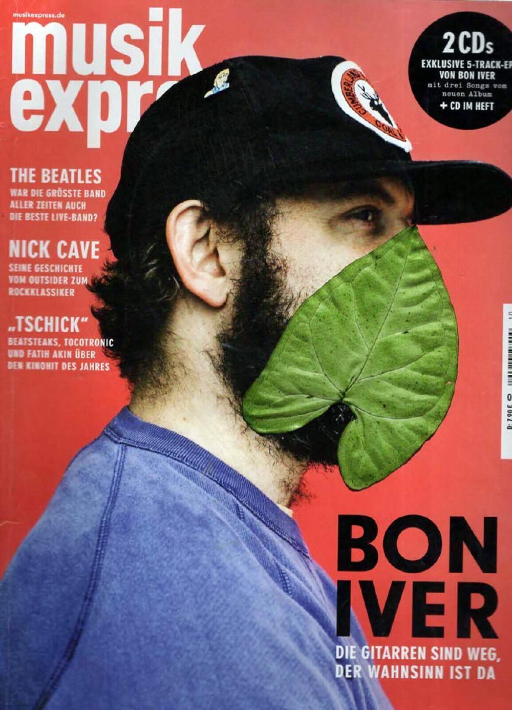 Musikexpress Magazin Deutschland 2016-10 Bon Iver The Beatles Nick Cave