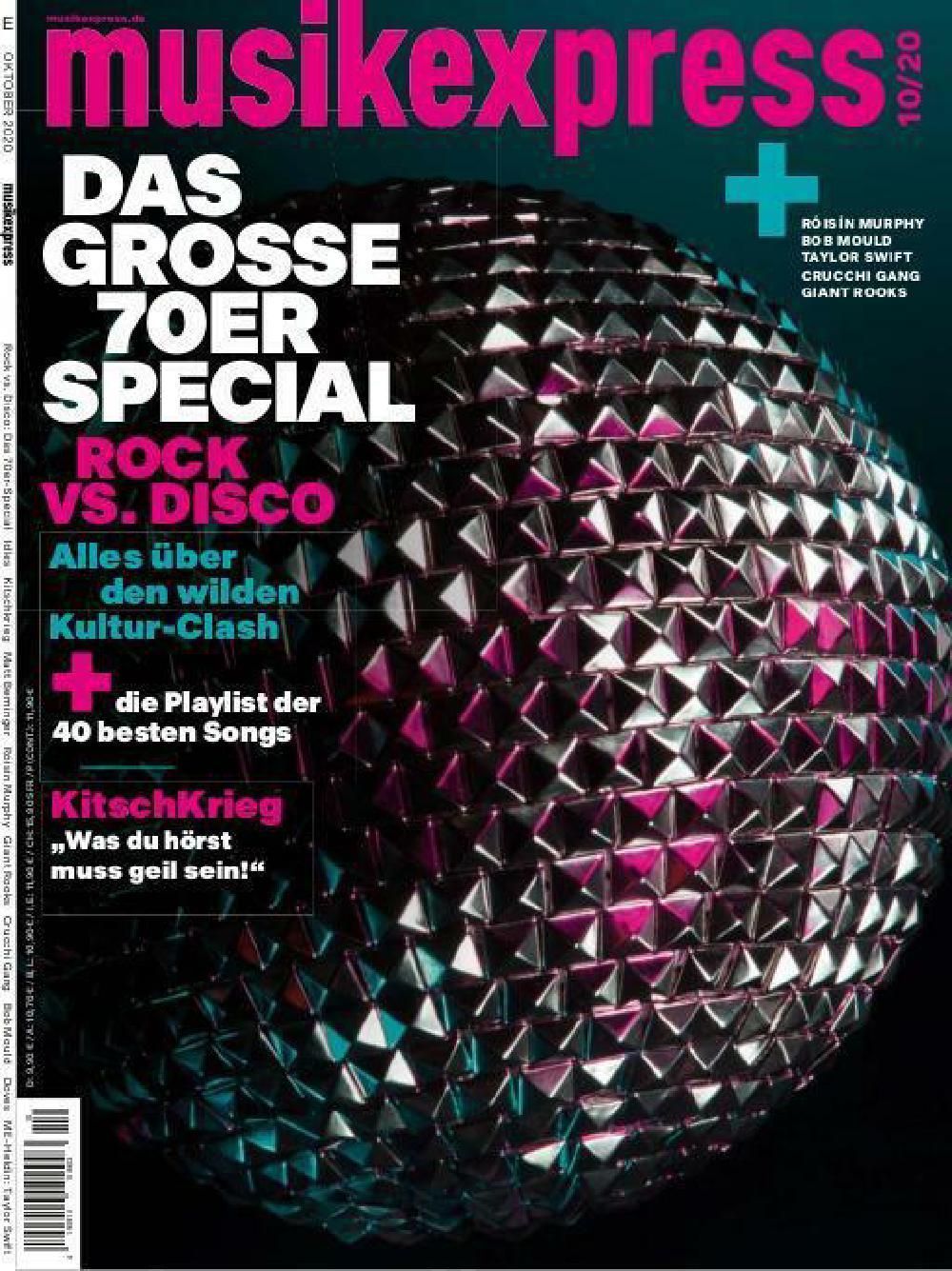 Musikexpress Magazin Deutschland 2020-10 Disco Taylor Swift