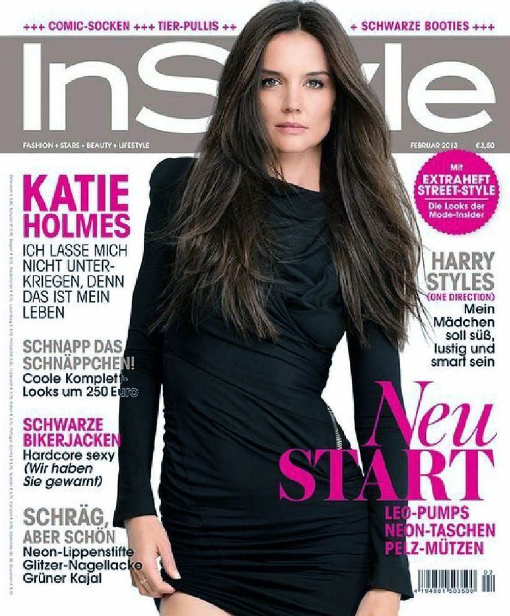InStyle Magazin Deutschland 2013-02 Katie Holmes
