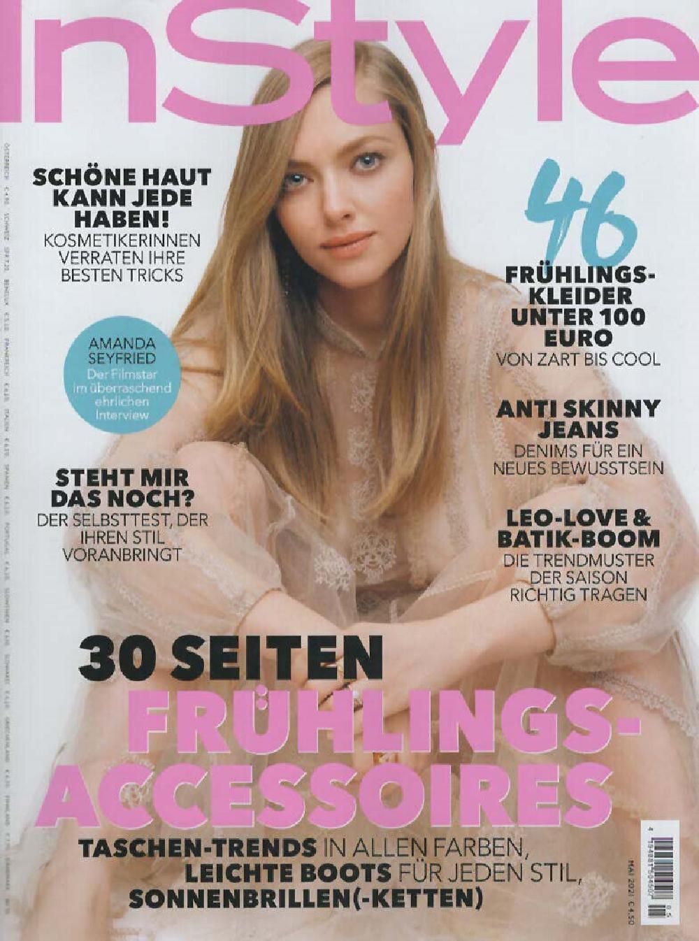 InStyle Magazin Deutschland 2021-05 Amanda Seyfried