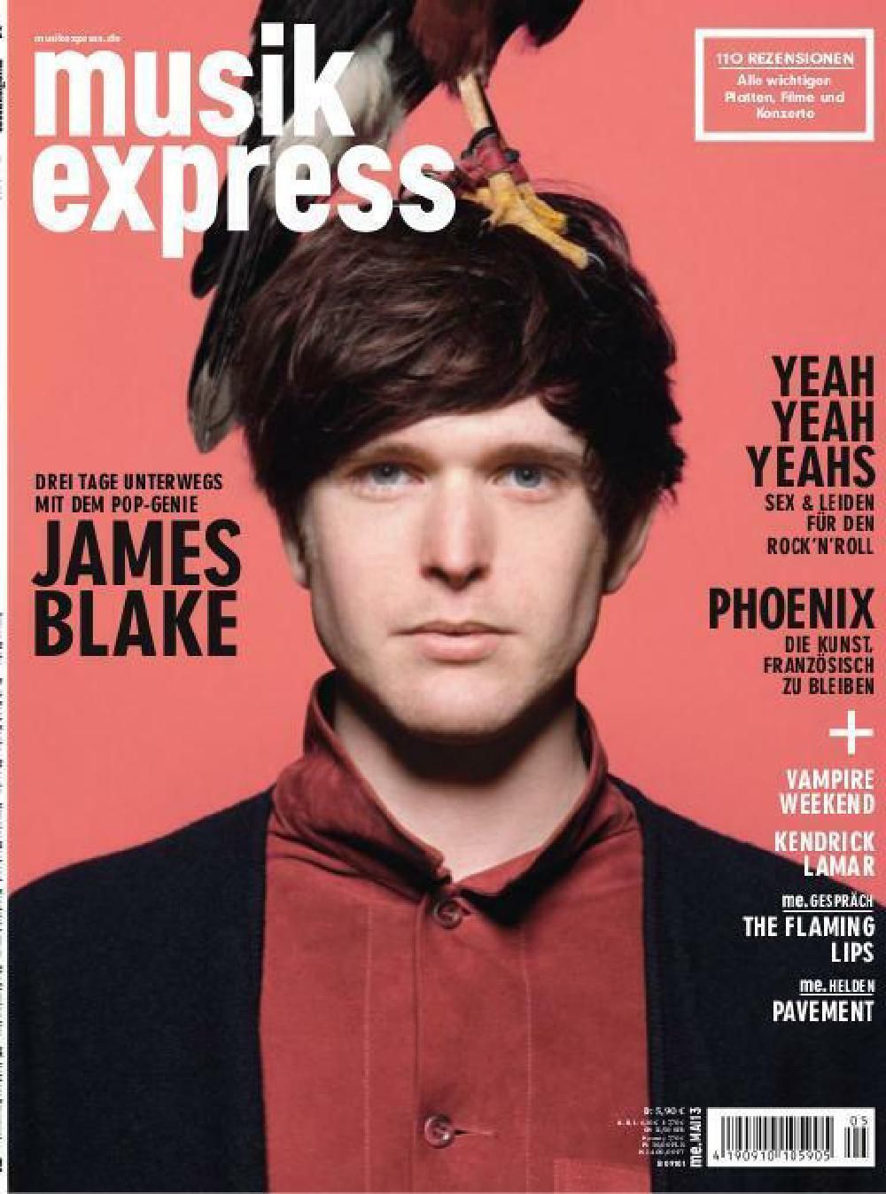 Musikexpress Magazin Deutschland 2013-05 James Blake Phoenix Vampire Weekend
