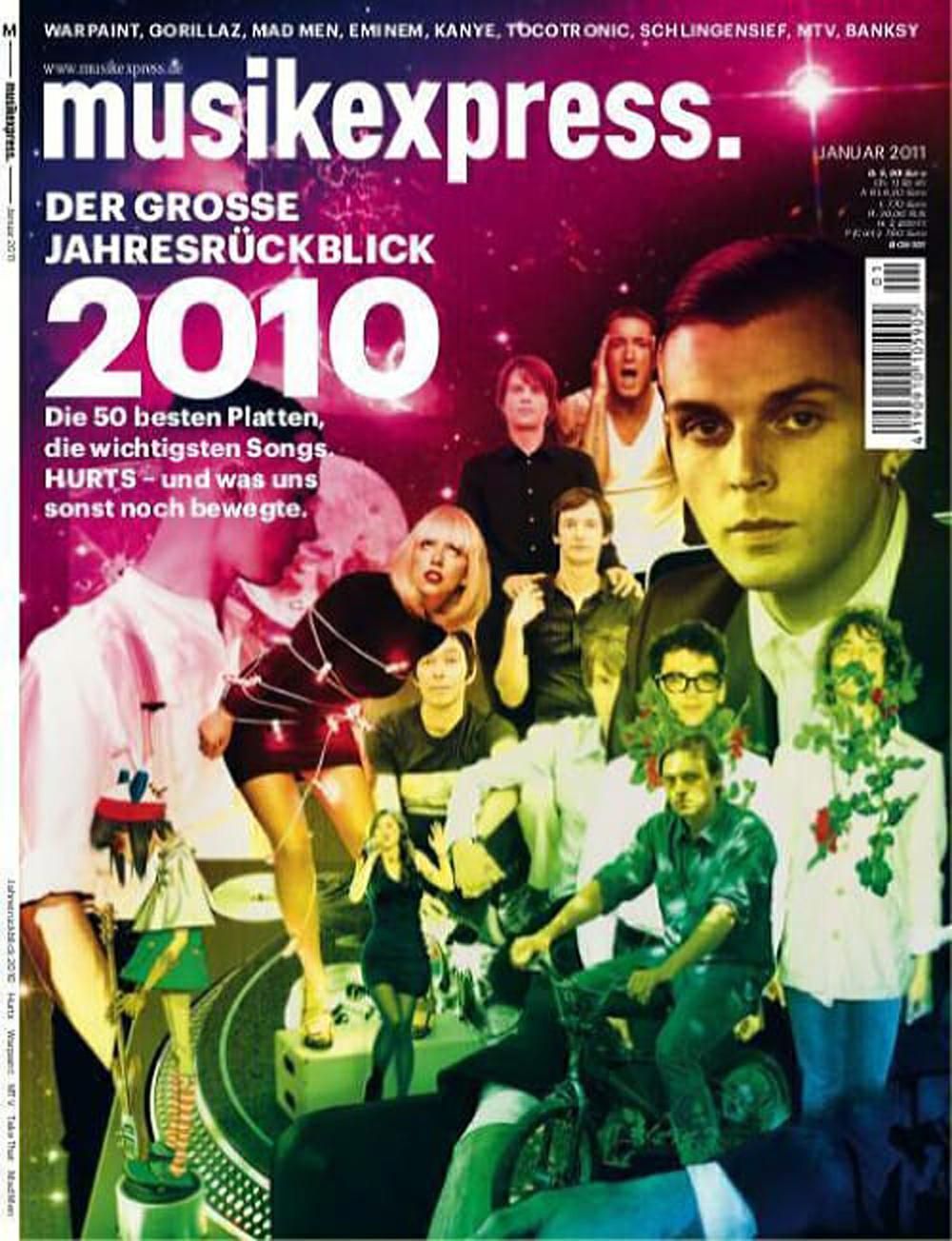 Musikexpress Magazin Deutschland 2011-01 Gorillaz Kanye Eminem