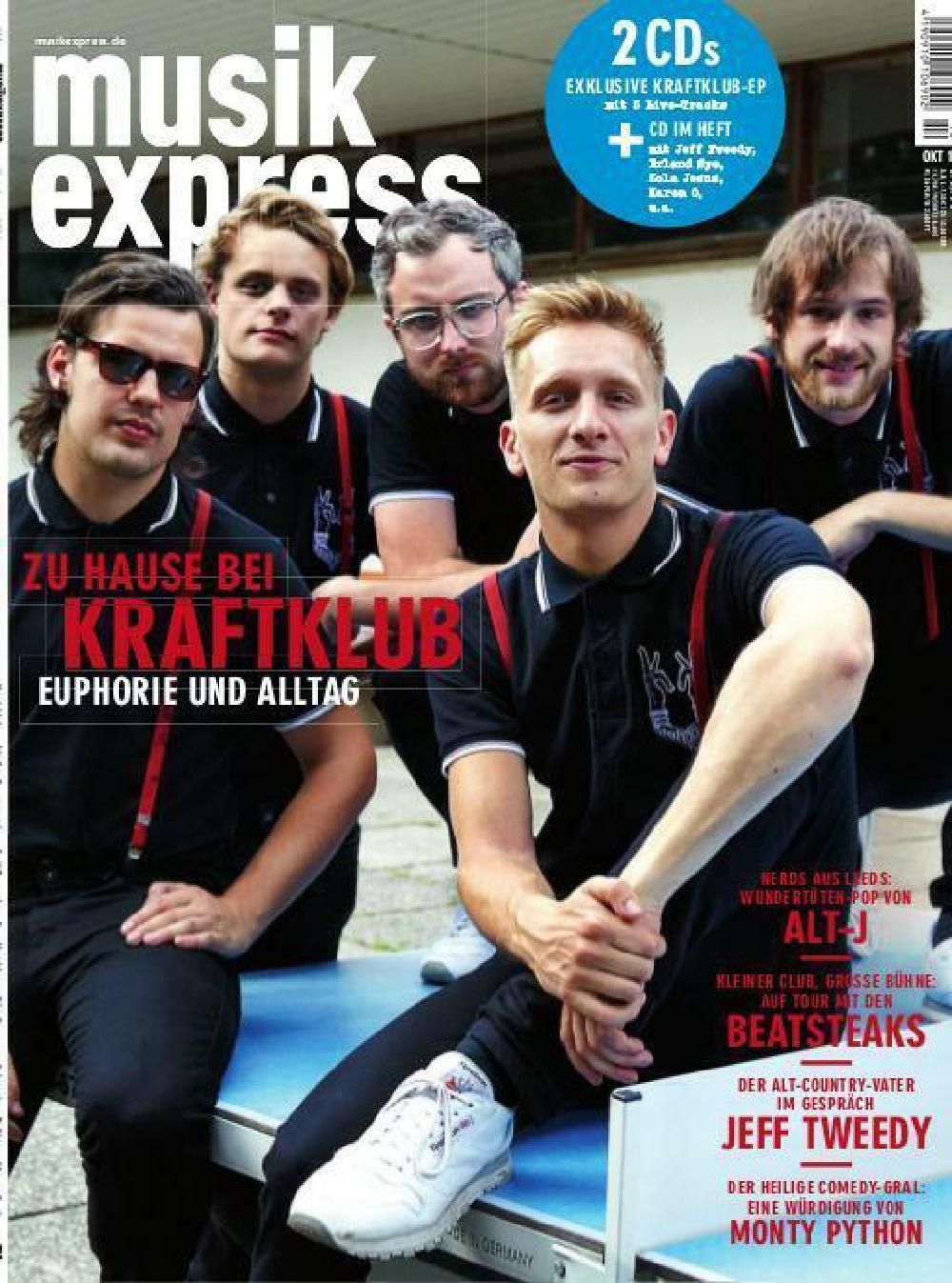 Musikexpress Magazin Deutschland 2014-10 Kraftclub Beatsteaks Jeff Tweedy