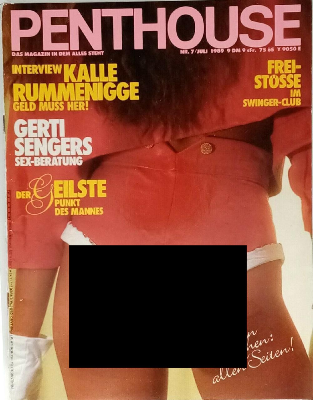 Penthouse Magazin Deutschland 1989-07 Lola Anders Miranda Lee Morgan Nathalie