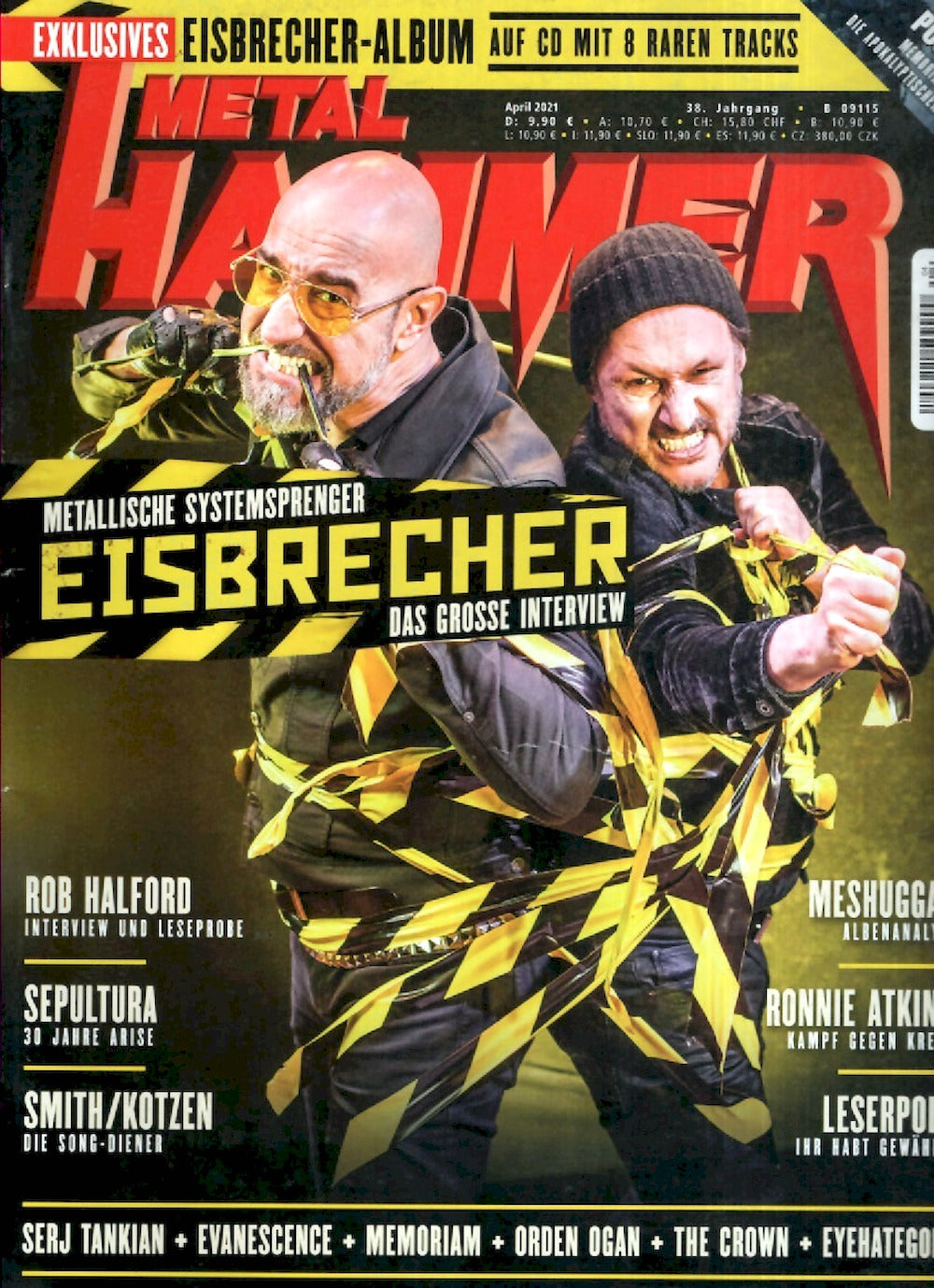 Metal Hammer Magazin Deutschland 2021-04 Eisbrecher