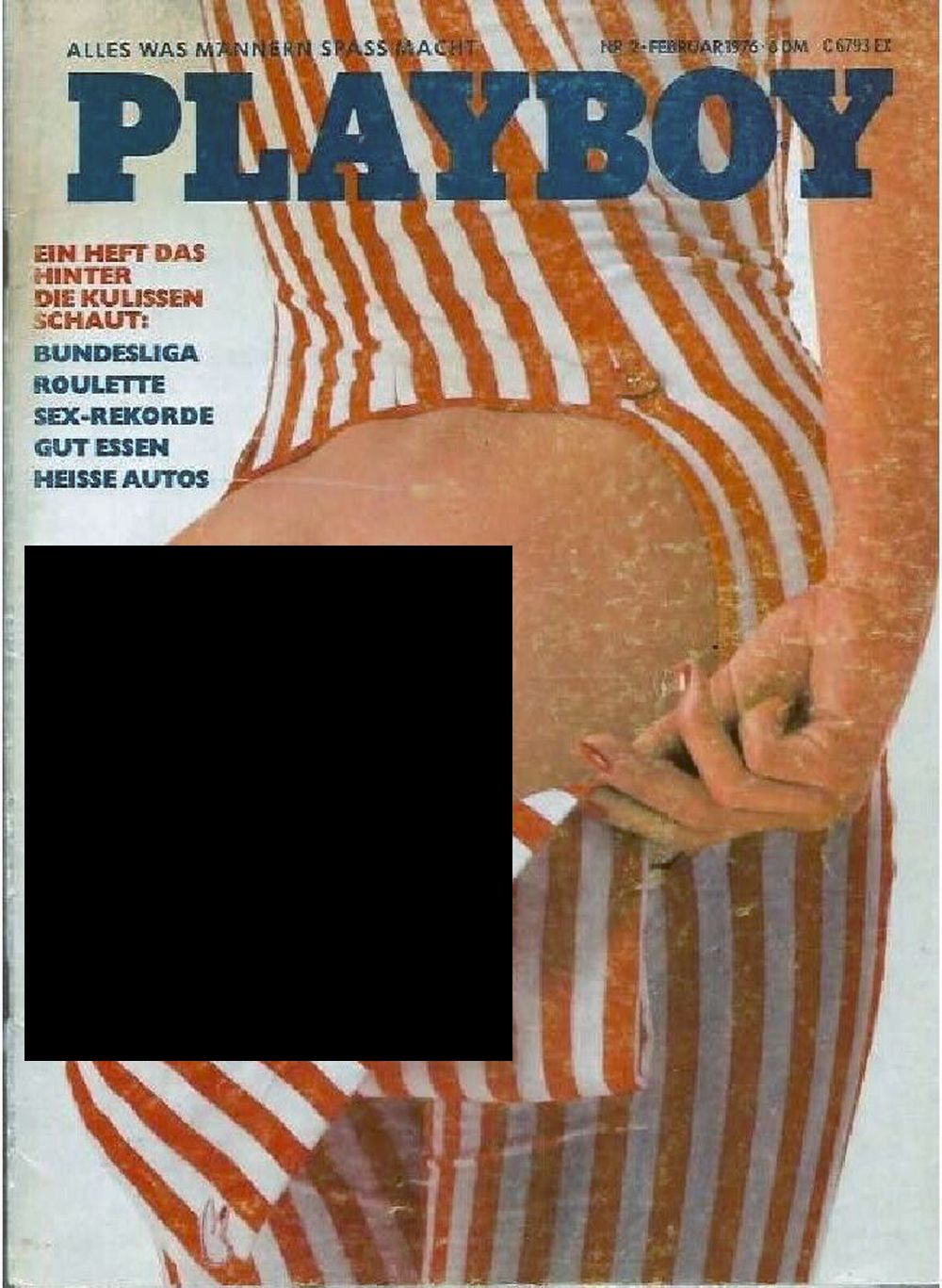 Playboy Magazin Deutschland 1976-02 Amy Arnold