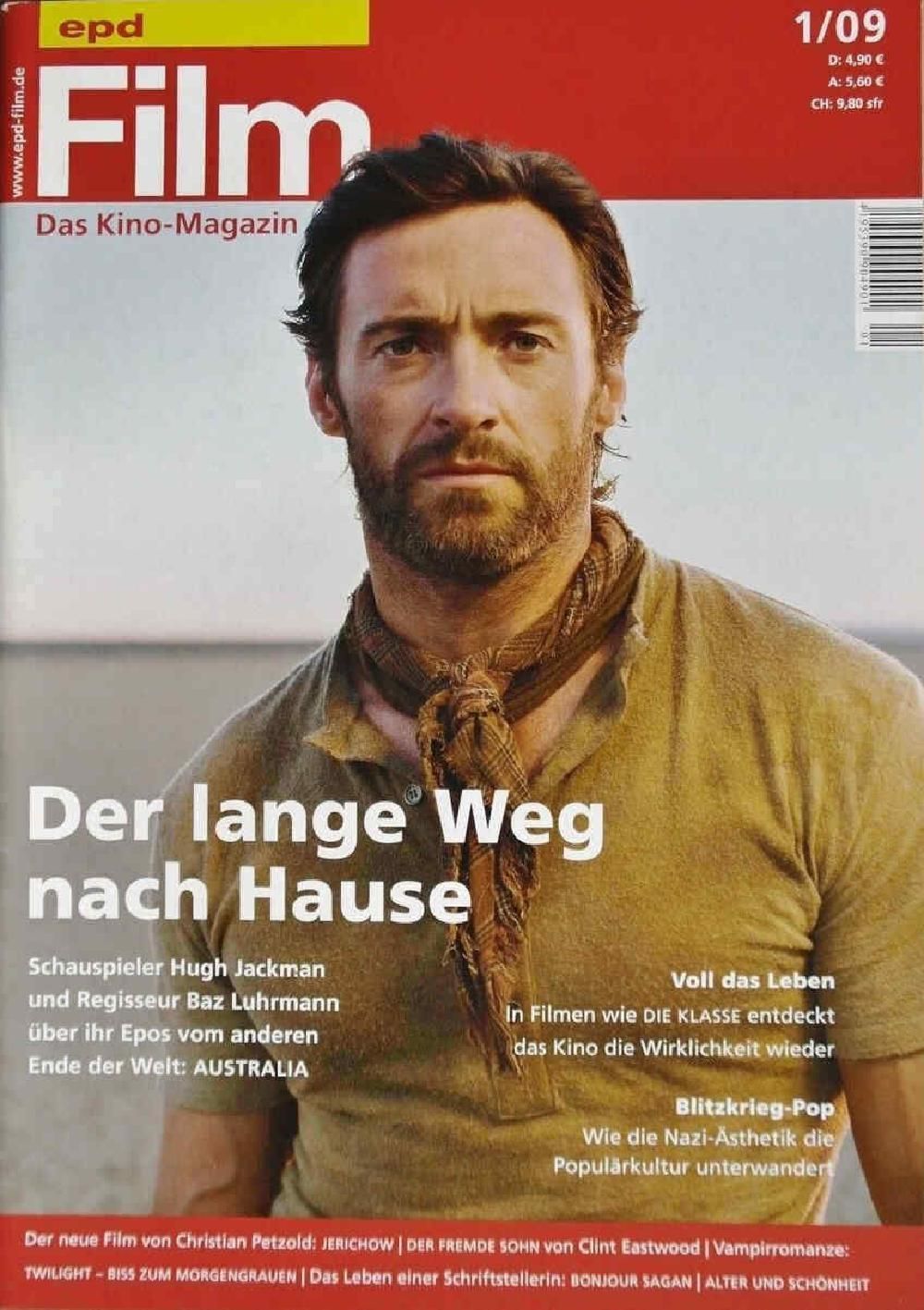 EPD Film Magazin Deutschland 2009-01 Hugh Jackman