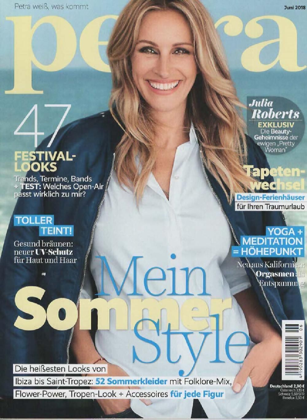 Petra Magazin Deutschland 2018-06 Julia Roberts