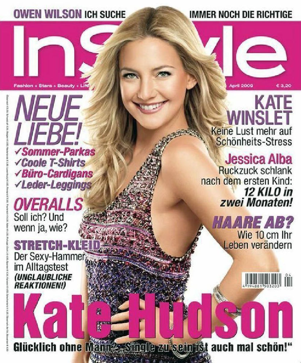 InStyle Magazin Deutschland 2009-04 Kate Hudson