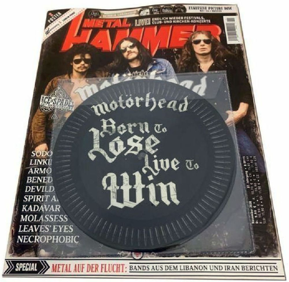 Metal Hammer Magazin Deutschland 2020-11 Motörhead + Vinyl