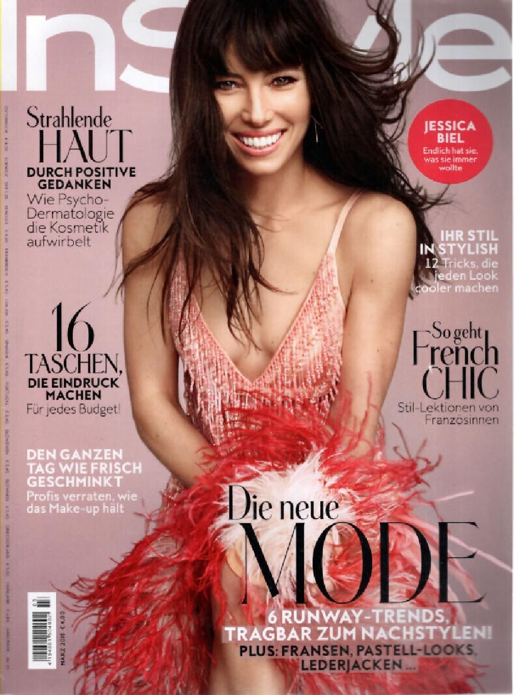 InStyle Magazin Deutschland 2018-03 Jessica Biel