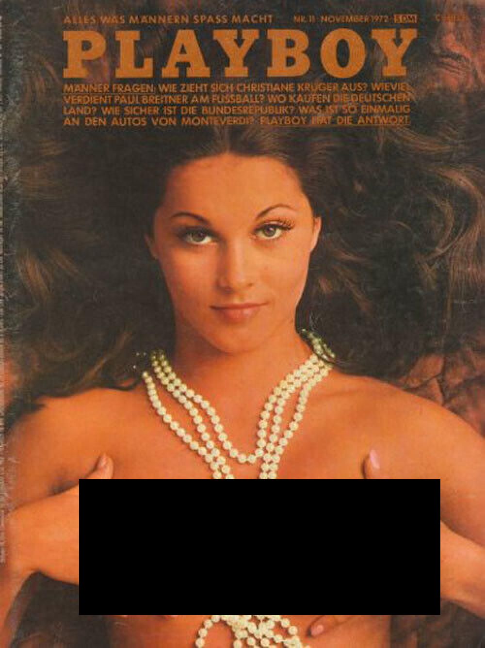 Playboy Magazin Deutschland 1972-11