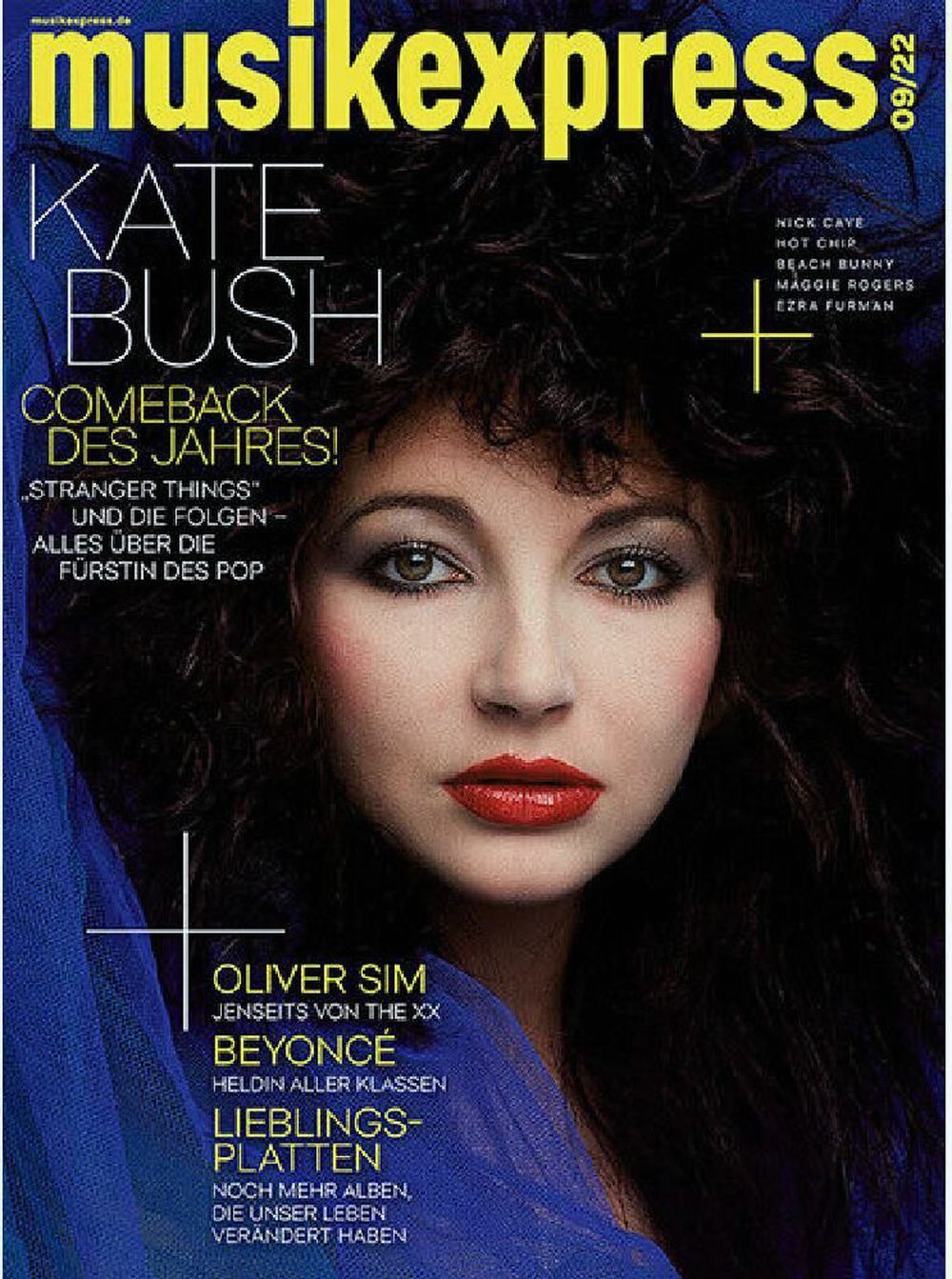 Musikexpress Magazin Deutschland 2022-09 Kate Bush Beyonce Oliver Sim Beyoncé