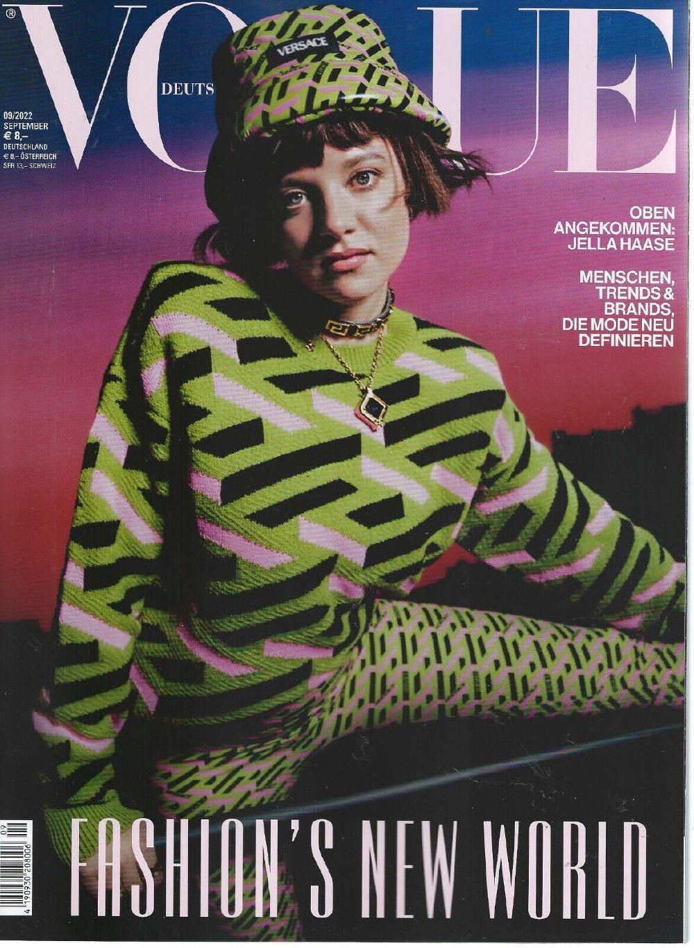 Vogue Magazin Deutschland 2022-09 Jella Haase