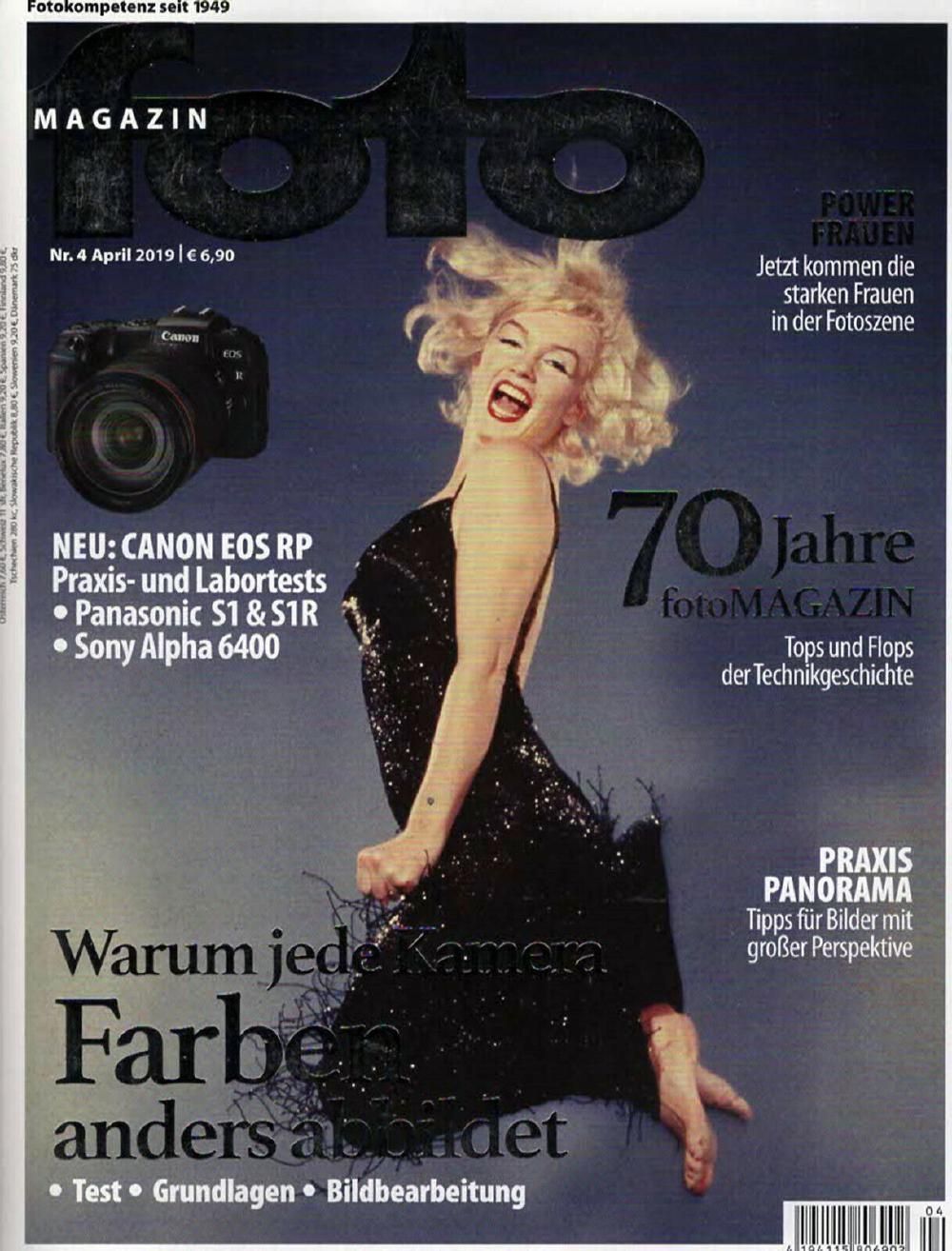 Foto Magazin Deutschland 2019-04 Marilyn Monroe