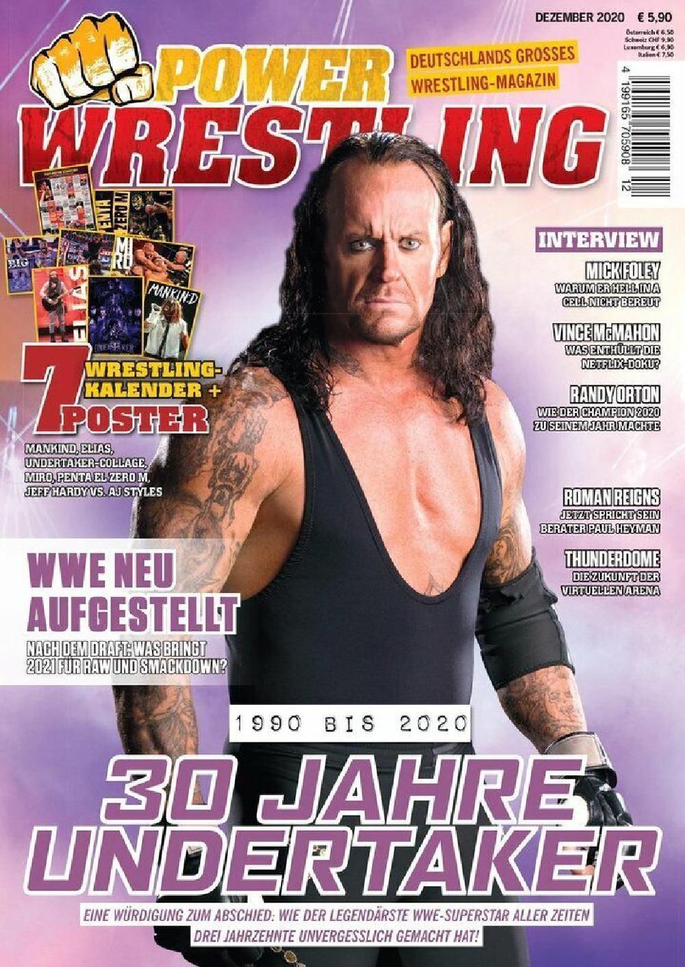 Power Wrestling Magazin Deutschland 2020-12 Mark William Calaway