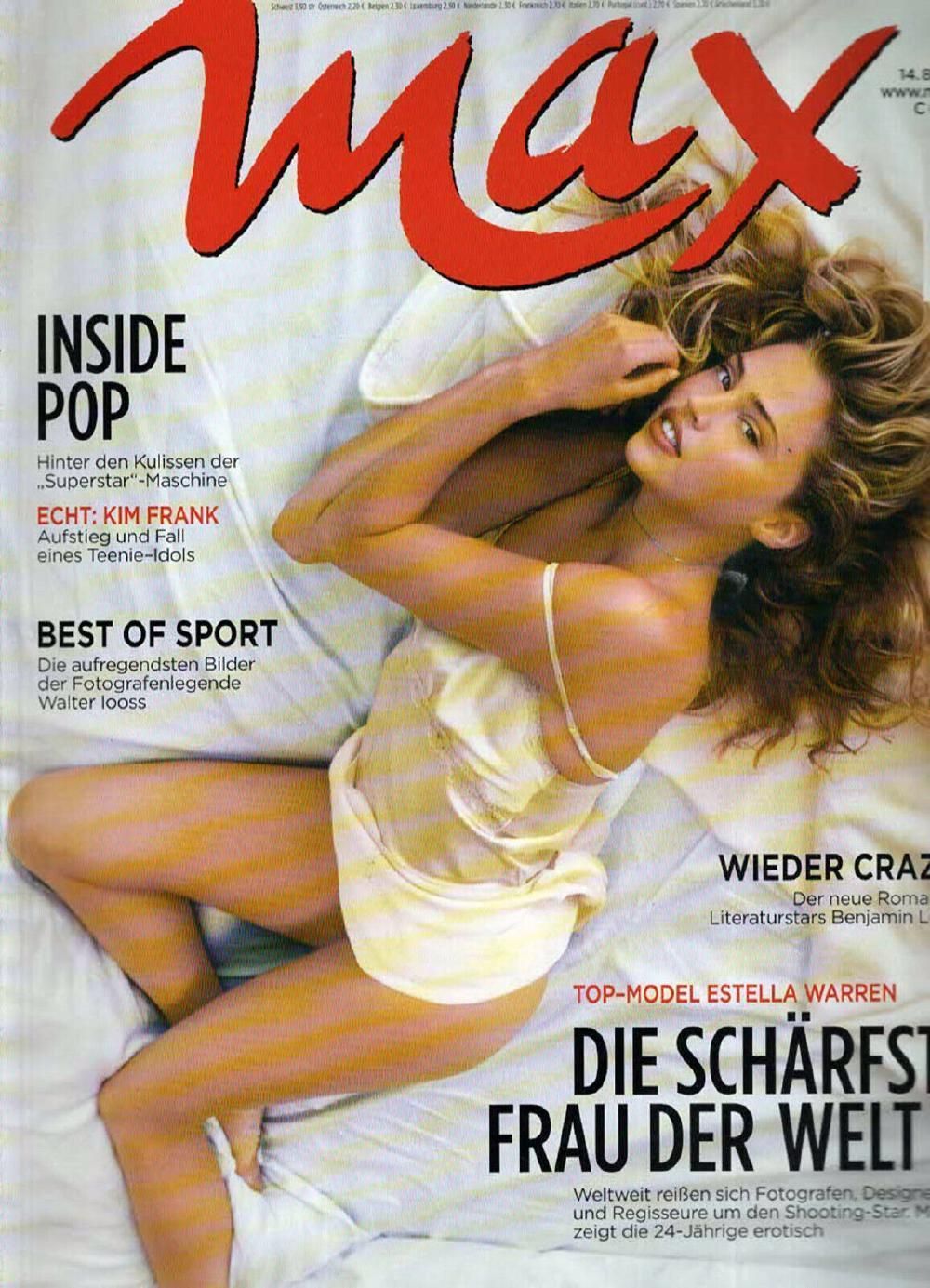 Max Magazin Deutschland 2003-09 Estella Warren