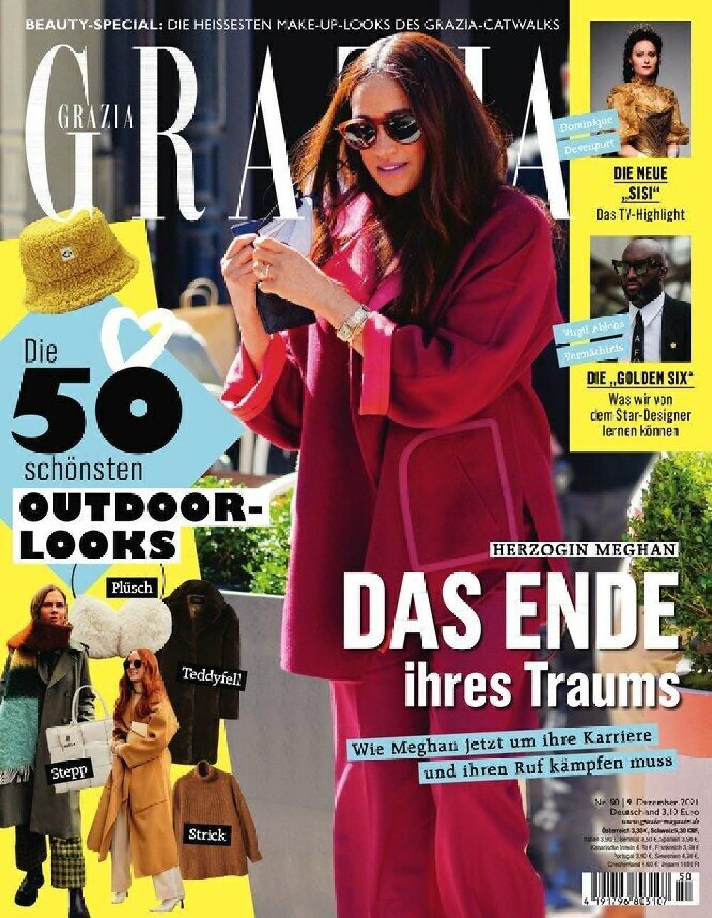 Grazia Magazin Deutschland 2021-50 Meghan Virgil Abloh