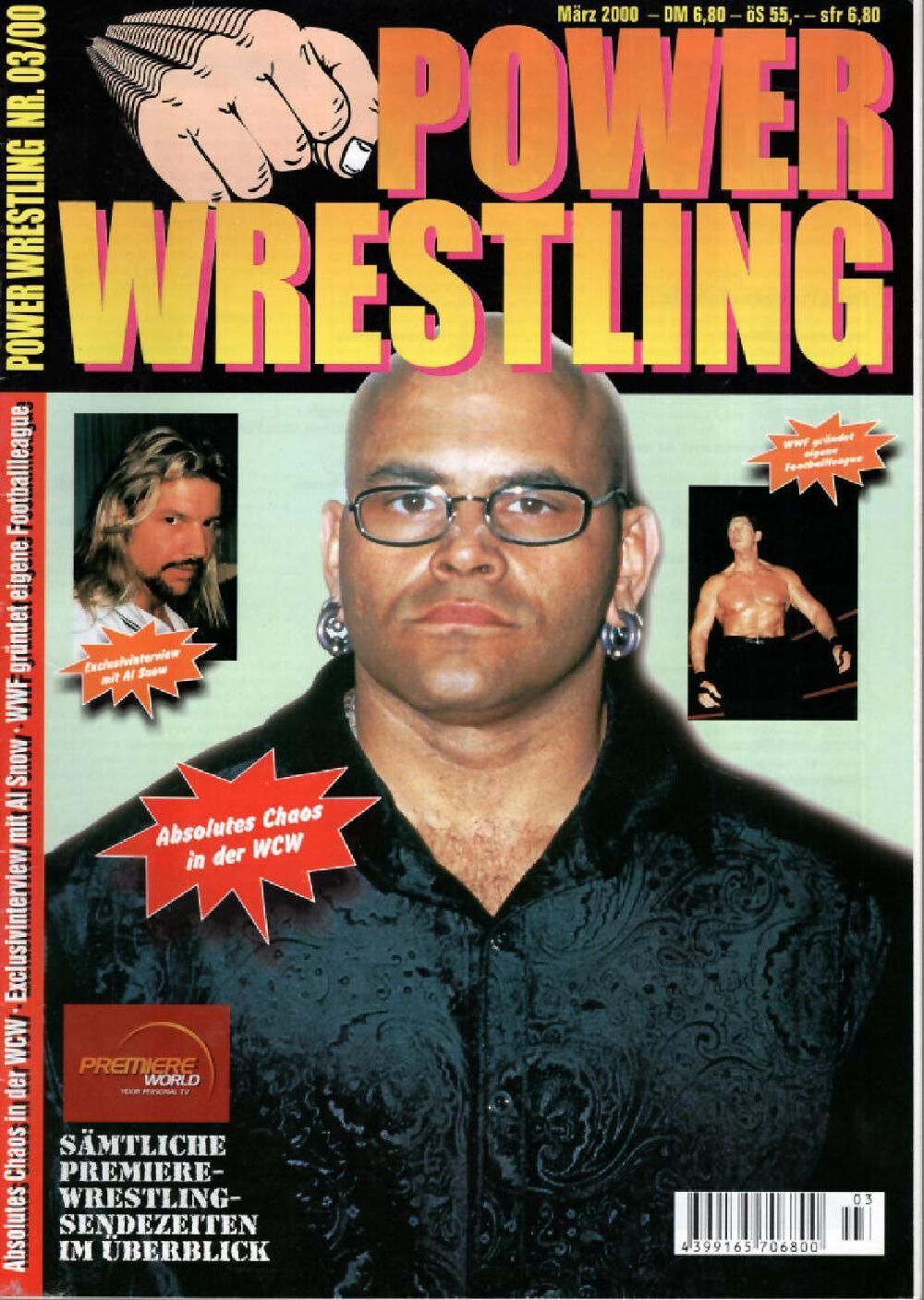 Power Wrestling Magazin Deutschland 2000-03 Al Snow Konan