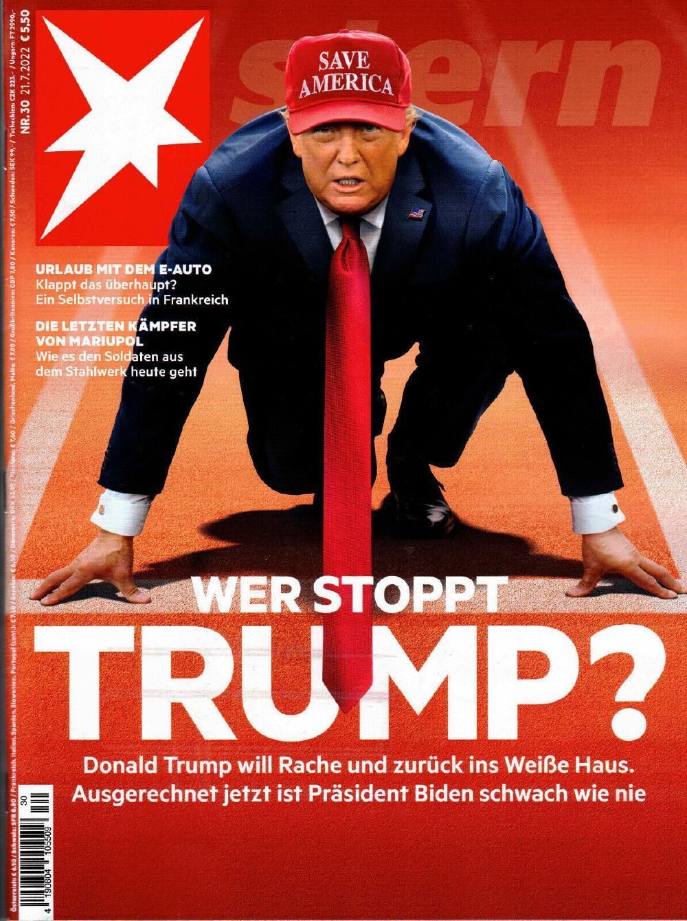 Stern Magazin Deutschland 2022-30 Who Stops Trump