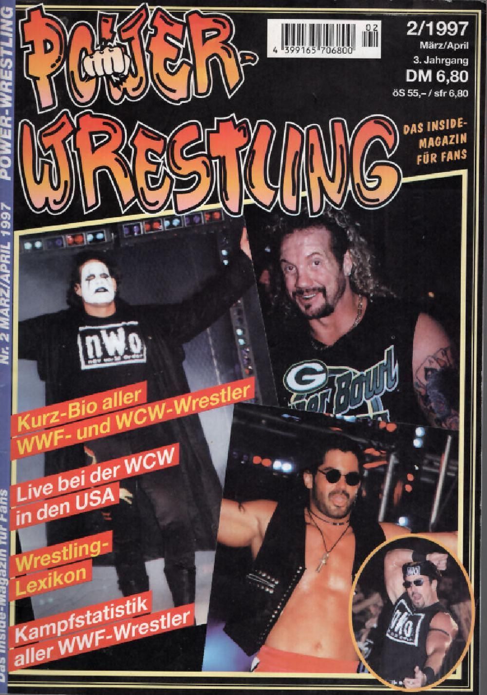 Power Wrestling Magazin Deutschland 1997-02 Owen Hart