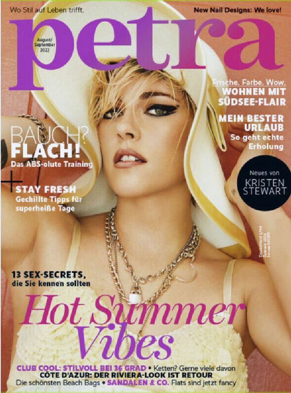 Petra Magazin Deutschland 2022-08 Kristen Stewart